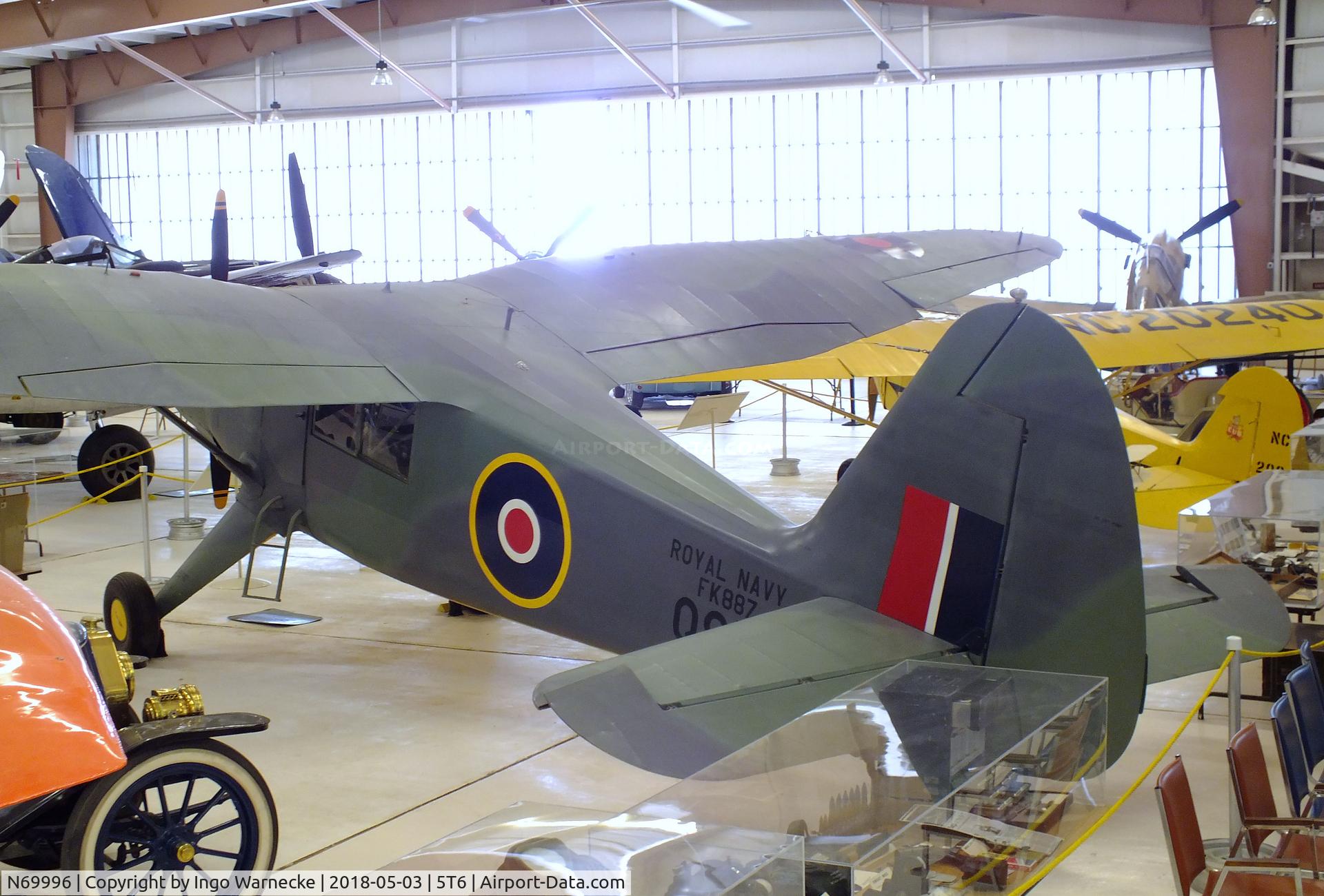 N69996, 1943 Stinson V77 (AT-19) Reliant C/N 77-74, Stinson AT-19 Reliant (Vultee V-77) at the War Eagles Air Museum, Santa Teresa NM