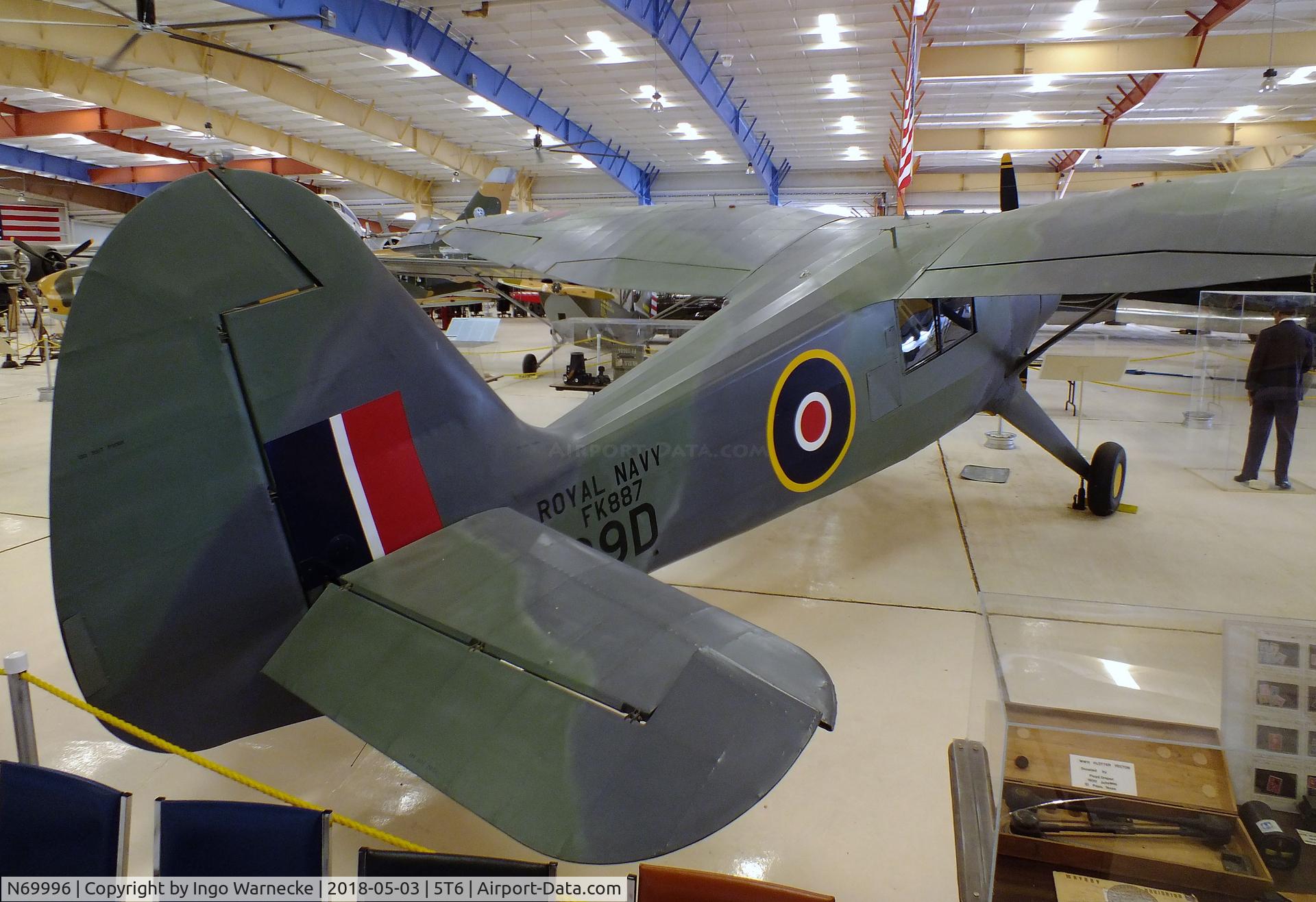 N69996, 1943 Stinson V77 (AT-19) Reliant C/N 77-74, Stinson AT-19 Reliant (Vultee V-77) at the War Eagles Air Museum, Santa Teresa NM