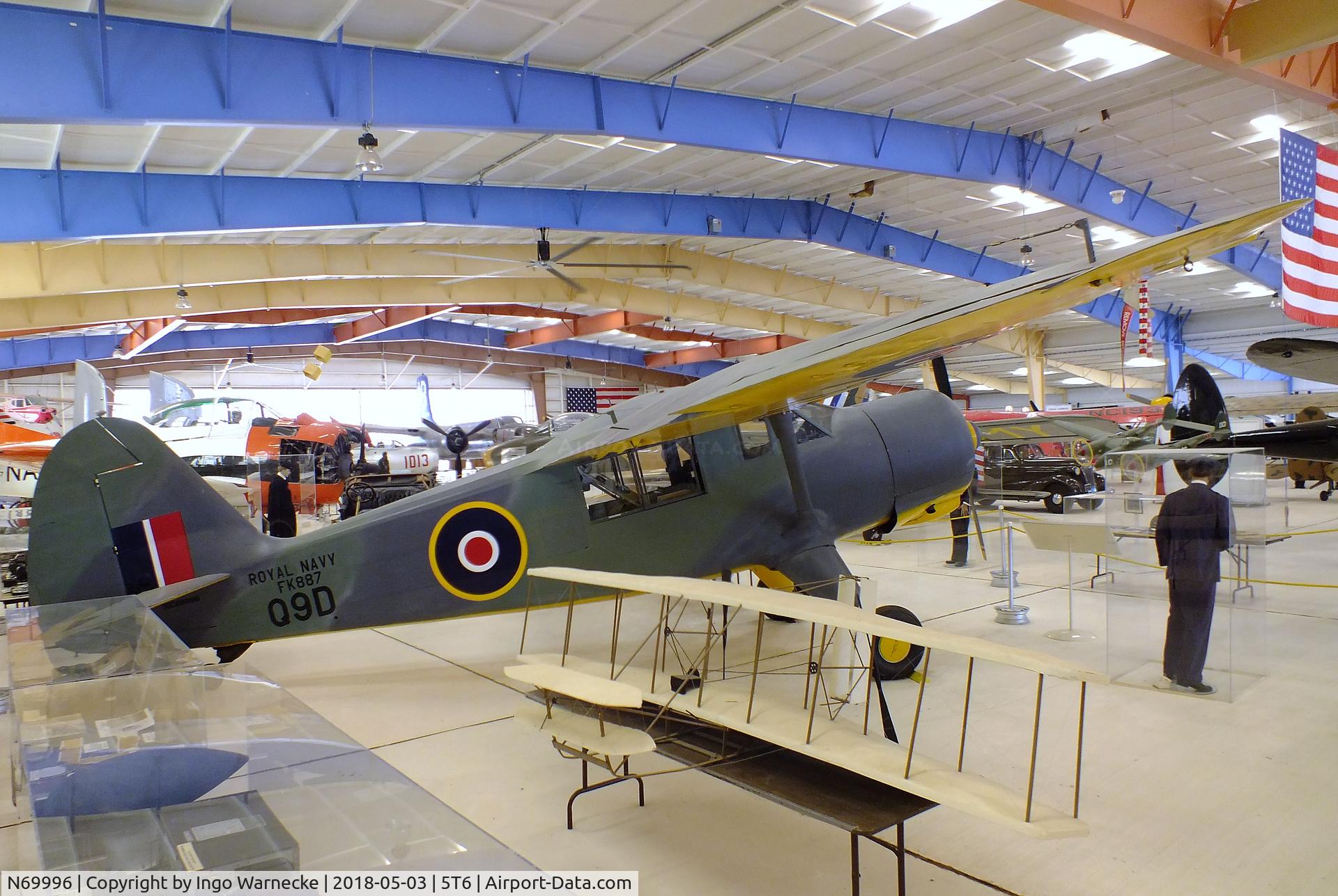 N69996, 1943 Stinson V77 (AT-19) Reliant C/N 77-74, Stinson AT-19 Reliant (Vultee V-77) at the War Eagles Air Museum, Santa Teresa NM