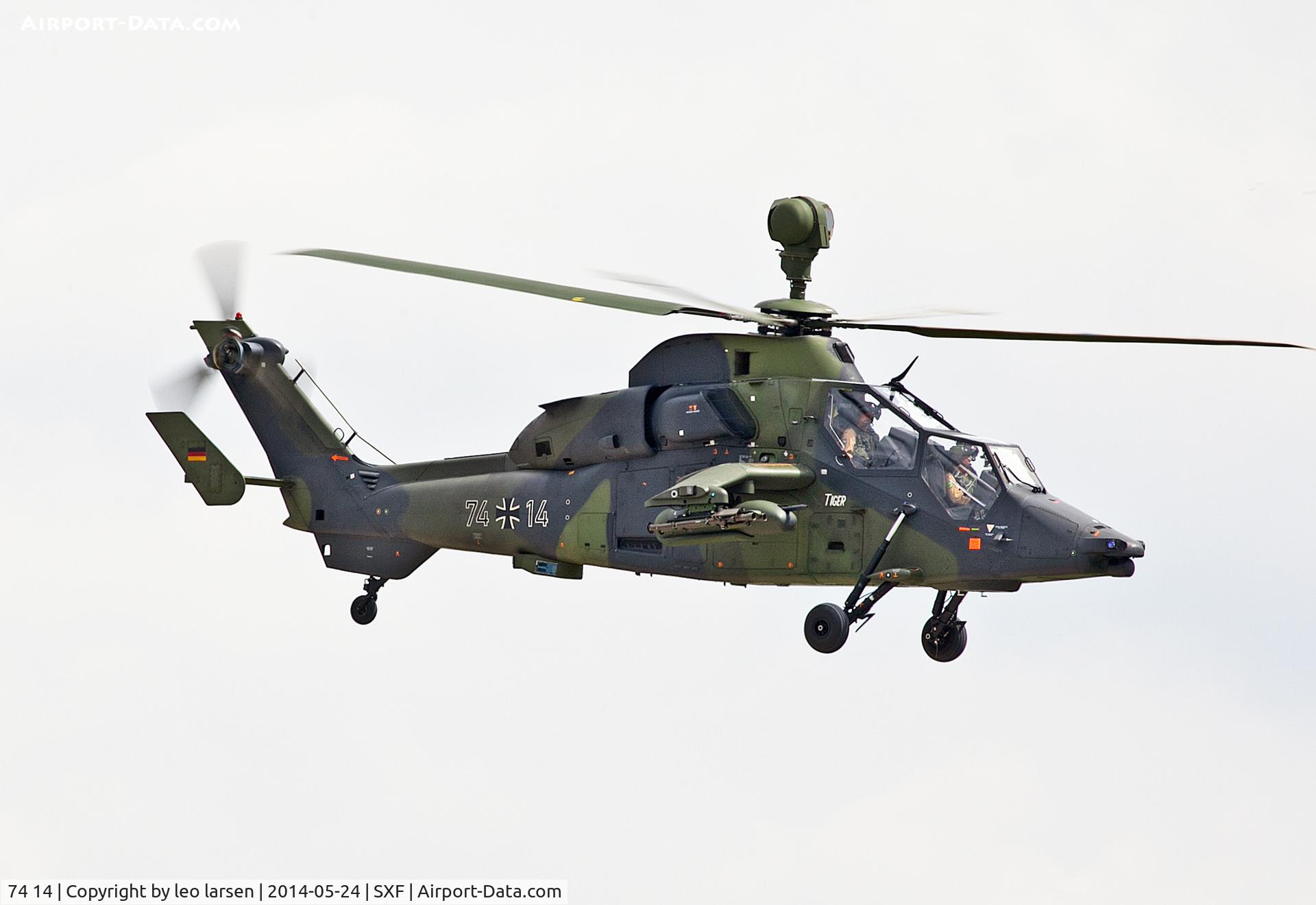 74 14, Eurocopter EC-665 Tiger UHT C/N 1014, Berlin Air Show 24.5.2014