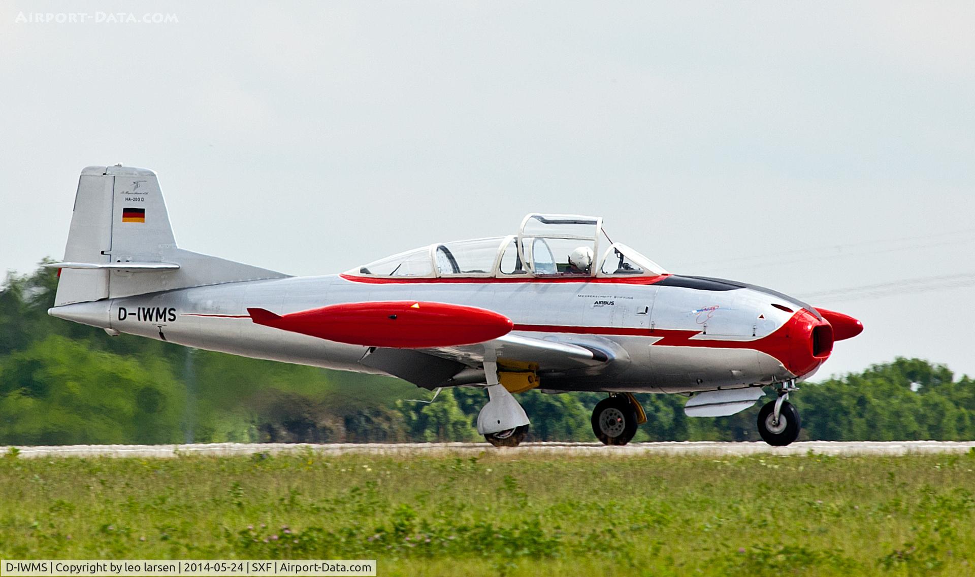 D-IWMS, Hispano HA-200D Saeta C/N 20/73, Berlin Air Show 24.5.2014