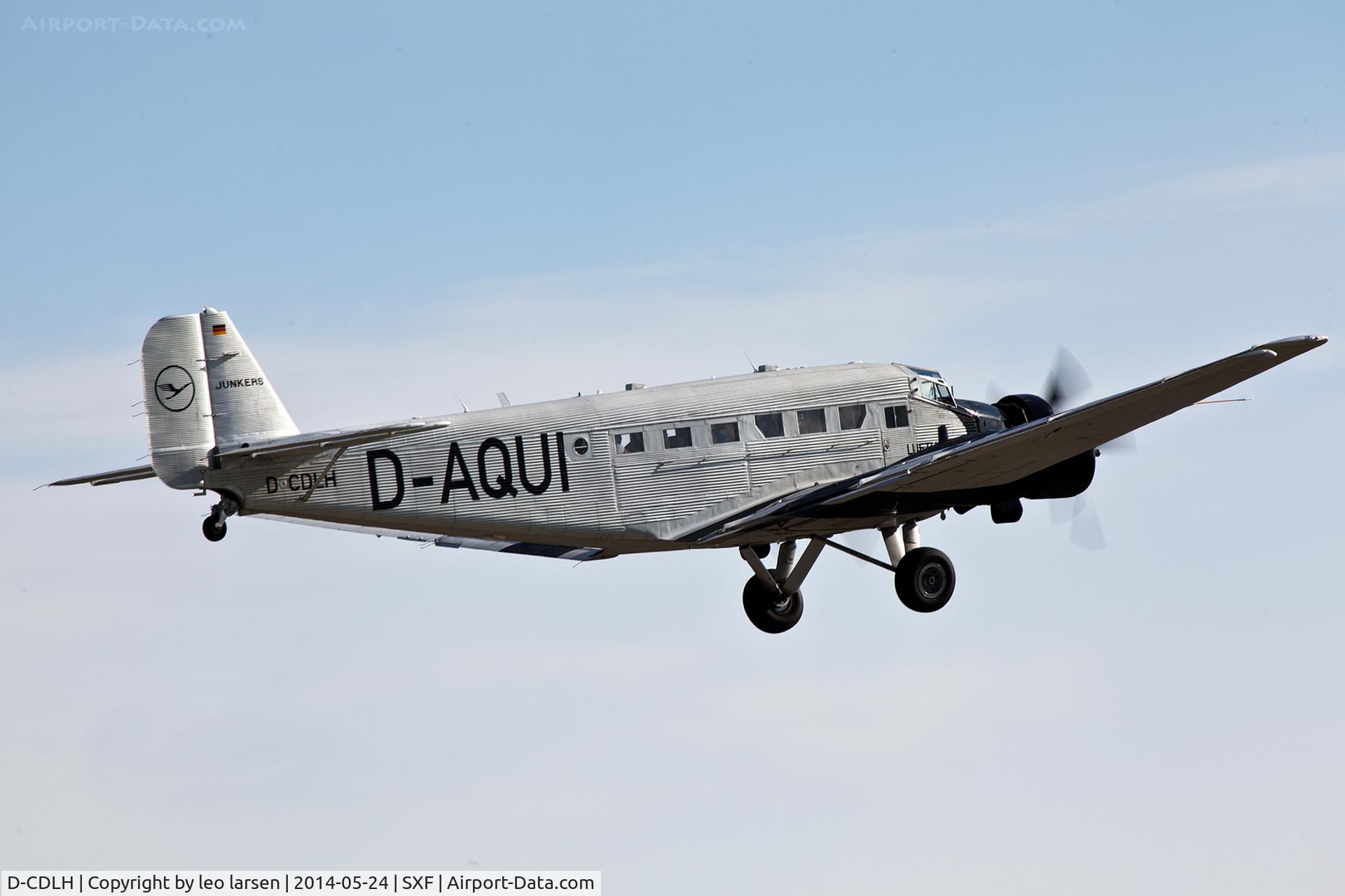 D-CDLH, 1936 Junkers Ju-52/3m C/N 130714, Berlin Air Show 24.5.2014