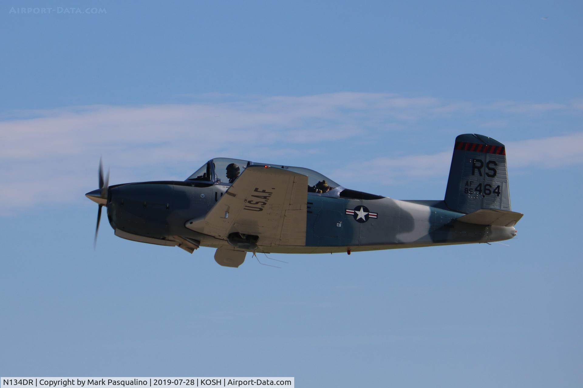 N134DR, 1956 Beech D-45 (T-34B) Mentor C/N BG-169, Beech T-34B