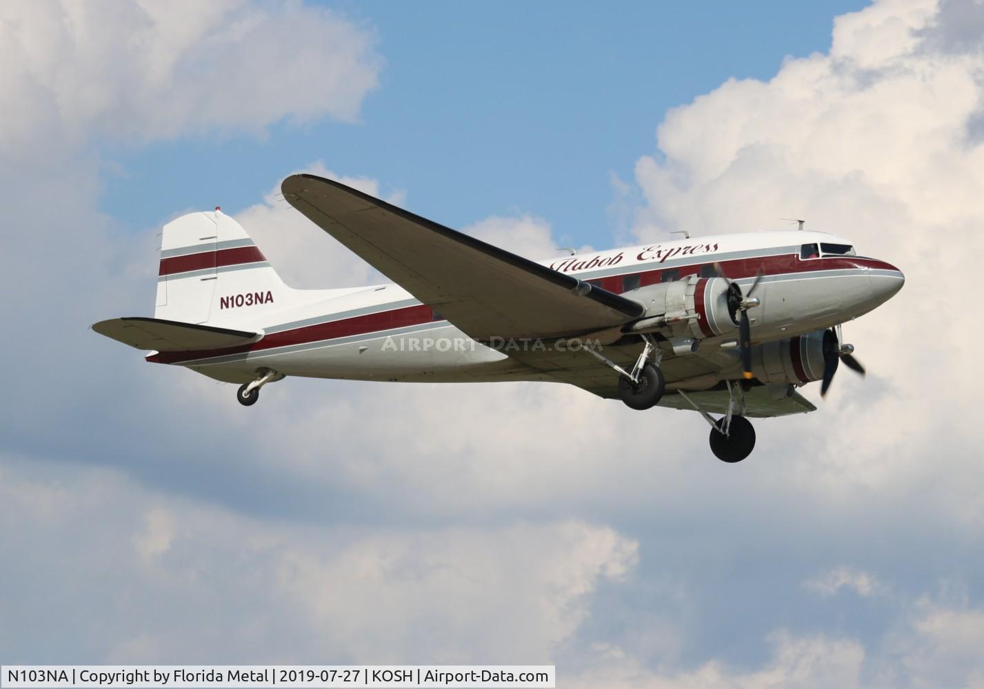N103NA, 1945 Douglas DC-3C-S1C3G (C-47B) C/N 16821, C-47B
