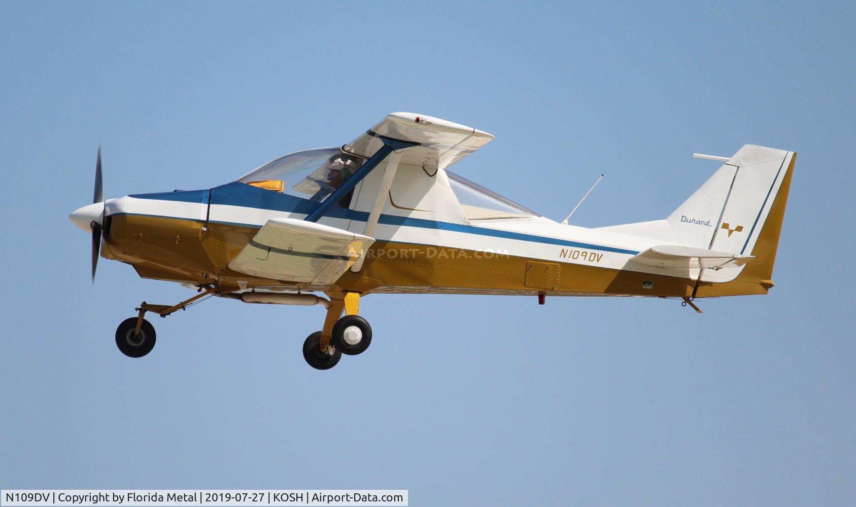 N109DV, 1978 Durand Mark V C/N 1, Durand Mark V