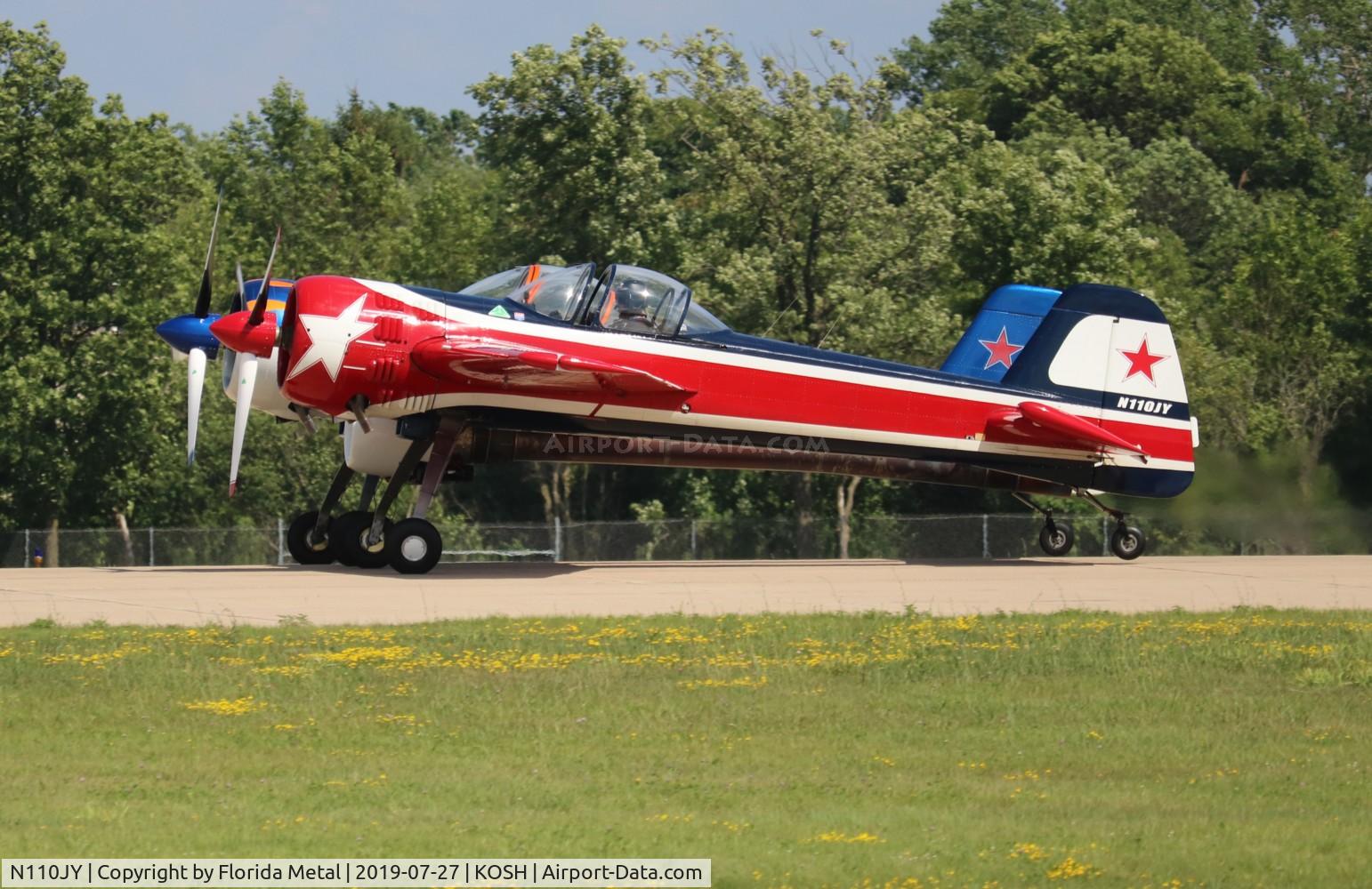 N110JY, 2017 YAK110 LLC Yak-110 C/N 001, Yak-110