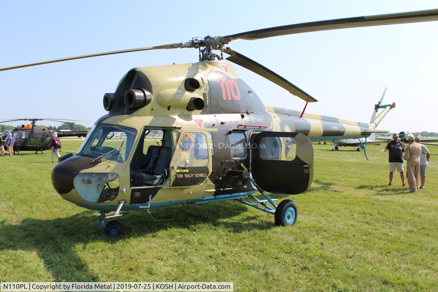 N110PL, 1974 PZL-Swidnik MI-2 C/N 563648094, PZL/Mil MI-2