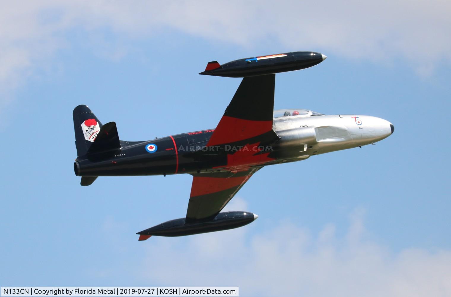 N133CN, Canadair CT-133 Silver Star C/N T33-052, CT-133