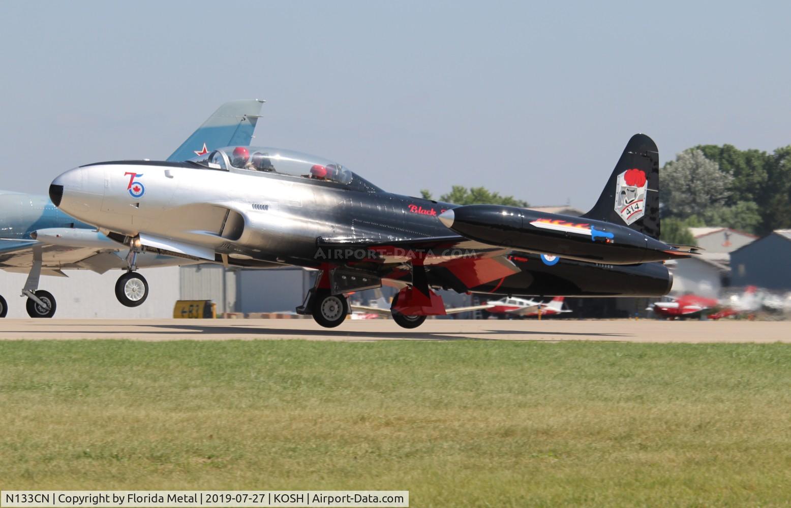 N133CN, Canadair CT-133 Silver Star C/N T33-052, CT-133
