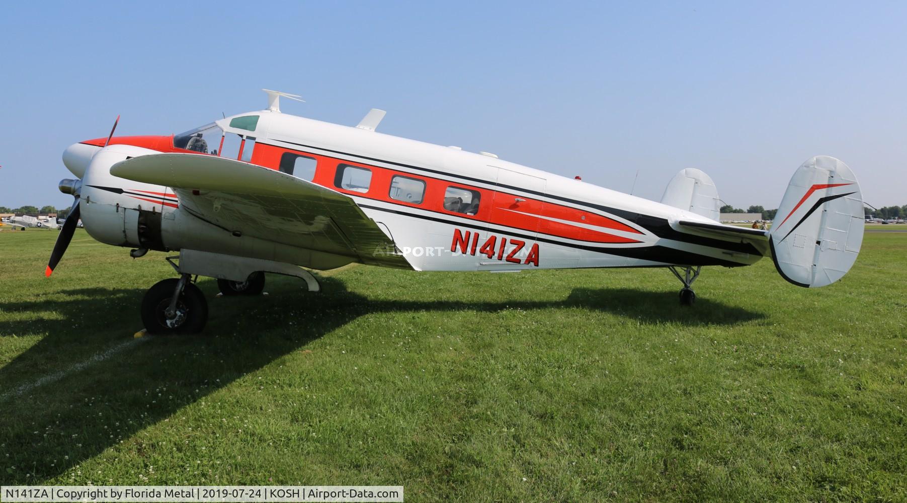 N141ZA, 1956 Beech E18S C/N BA-178, Beech E18S