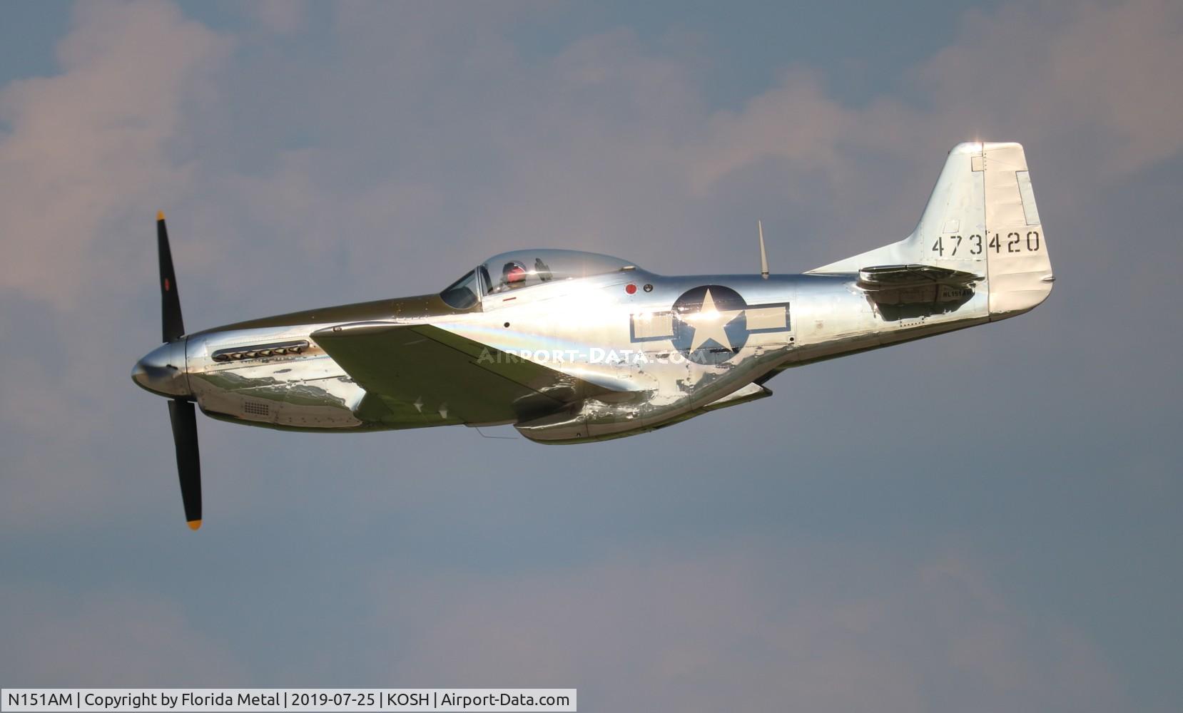 N151AM, 1944 North American P-51D Mustang C/N 122-39879, P-51D