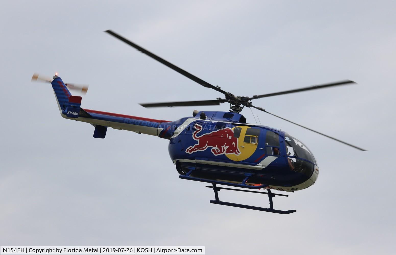 N154EH, 1985 MBB Bo-105CBS-4 C/N S-704, Red Bull