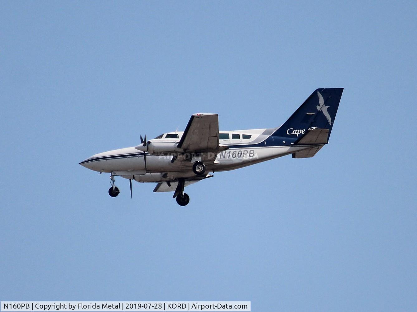 N160PB, 1981 Cessna 402C C/N 402C0493, Cape Air