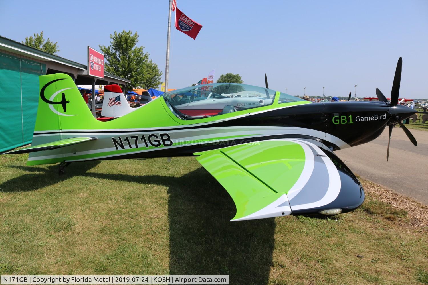 N171GB, 2015 Game Composites GBI Gamebird C/N 001, Gamebird
