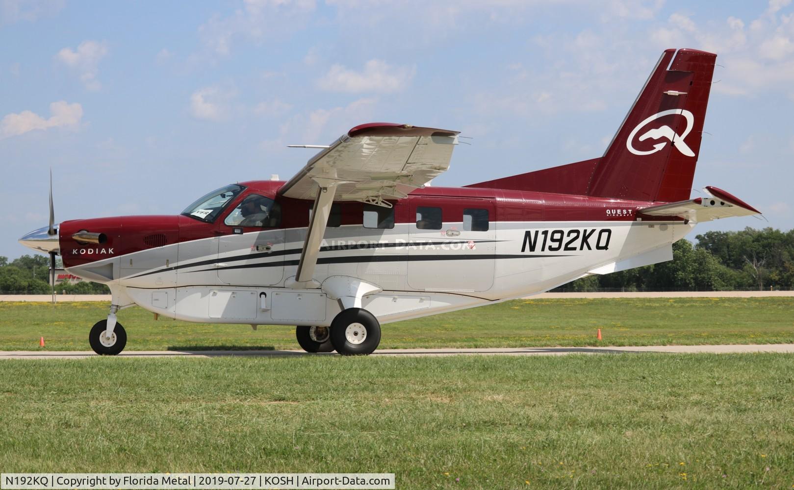 N192KQ, 2016 Quest Kodiak 100 C/N 100-0192, Kodiak 100