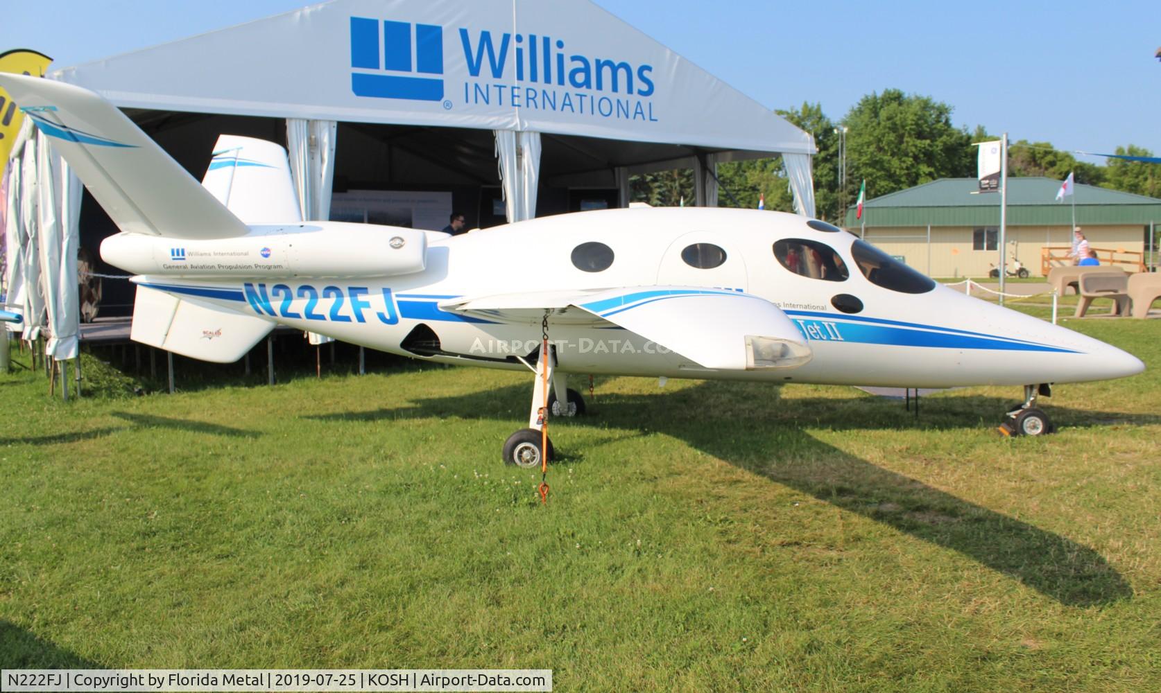N222FJ, 1997 Scaled Composites 271 V-Jet II C/N 001, Scaled Composites 271 V-Jet II