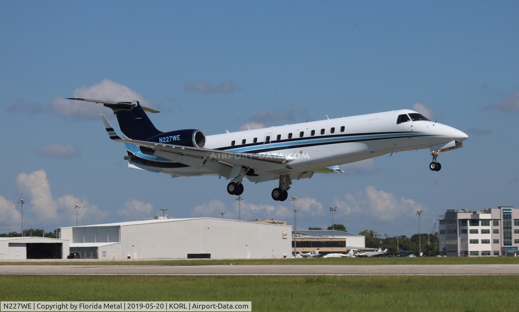N227WE, 2007 Embraer EMB-135BJ Legacy C/N 14501018, Legacy 600