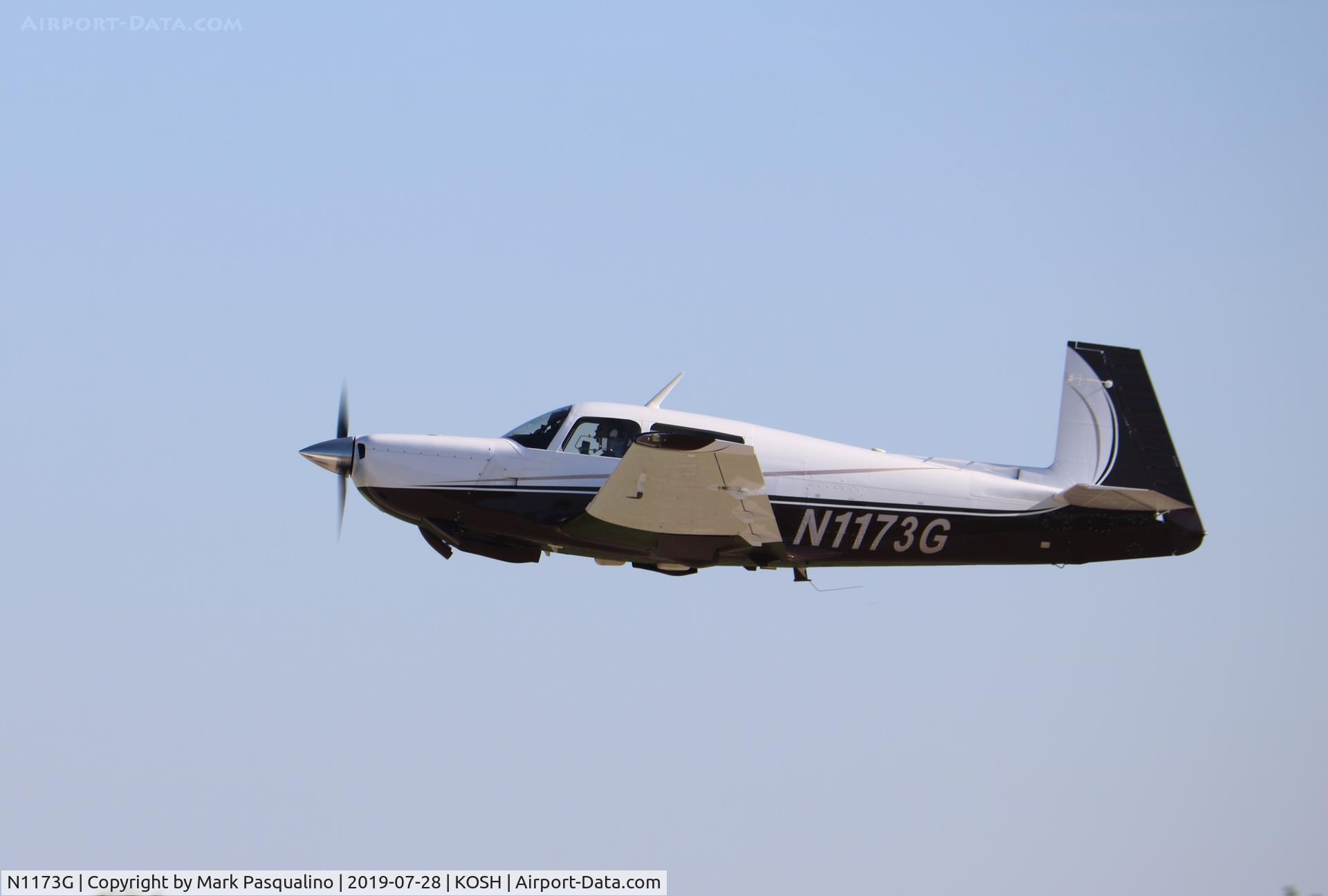 N1173G, 1982 Mooney M20K C/N 25-0724, Mooney M20K