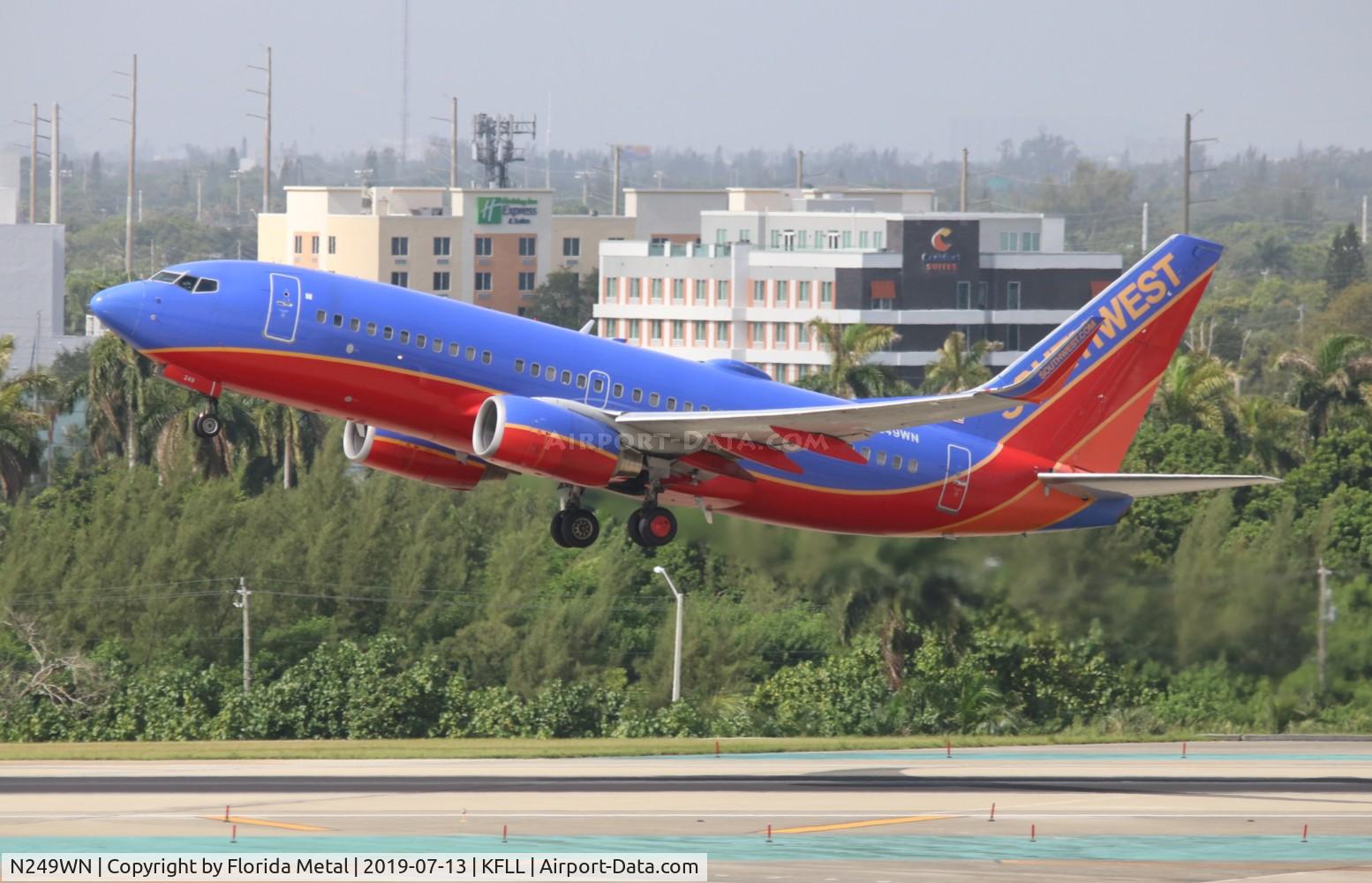 N249WN, 2006 Boeing 737-7H4 C/N 34951, Southwest
