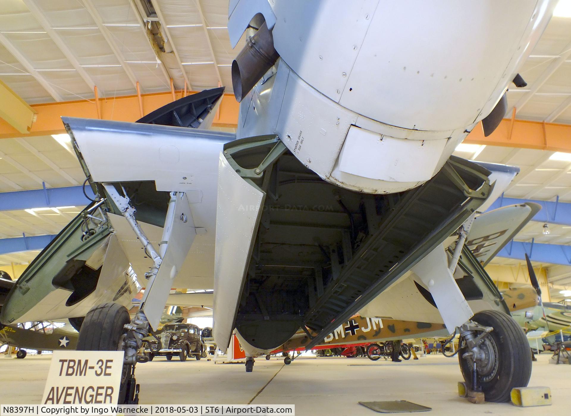 N8397H, 1945 Grumman TBM-3E Avenger C/N 69459, Grumman (General Motors) TBM-3E Avenger at the War Eagles Air Museum, Santa Teresa NM