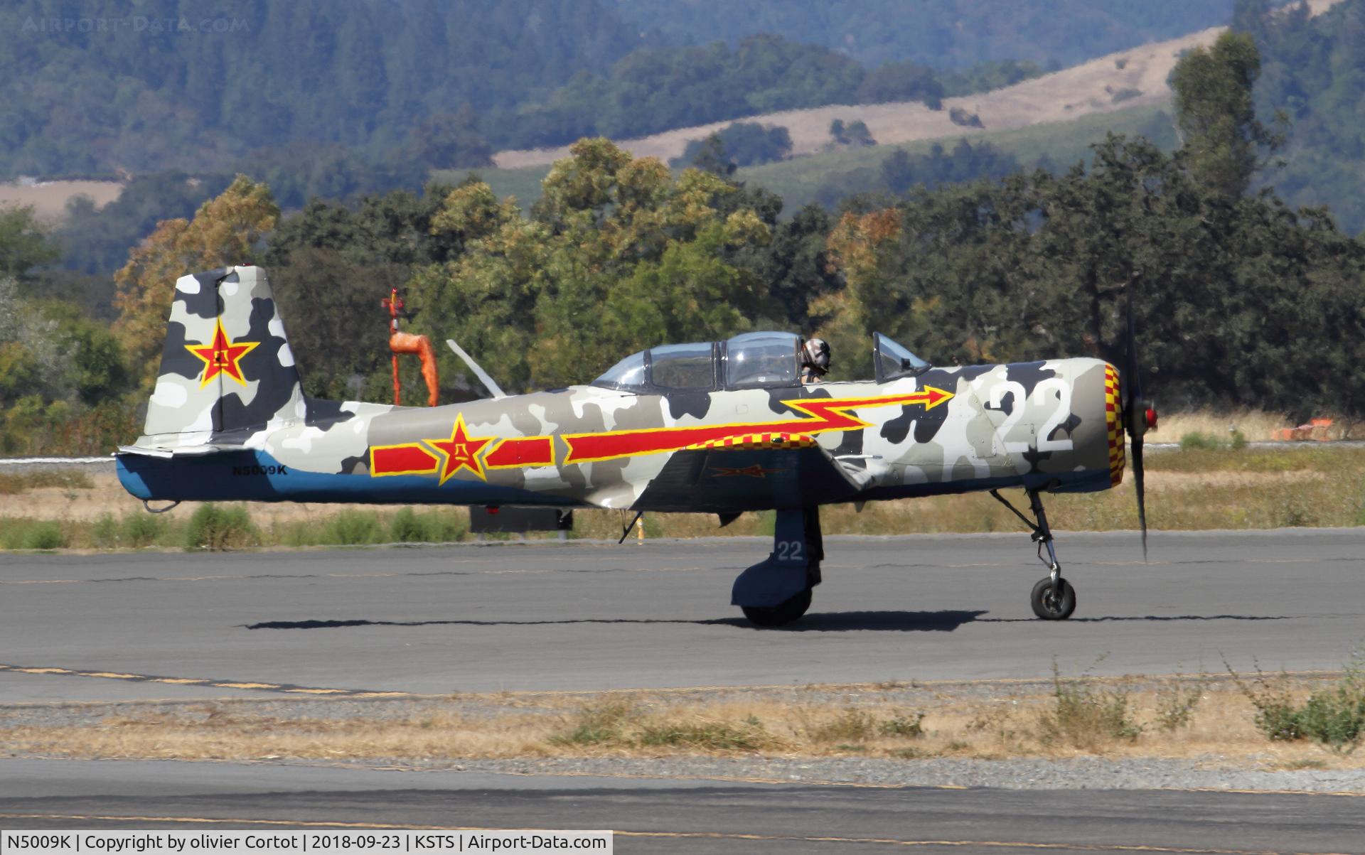 N5009K, 1985 Nanchang CJ-6A C/N 4132021, Santa Rosa airshow