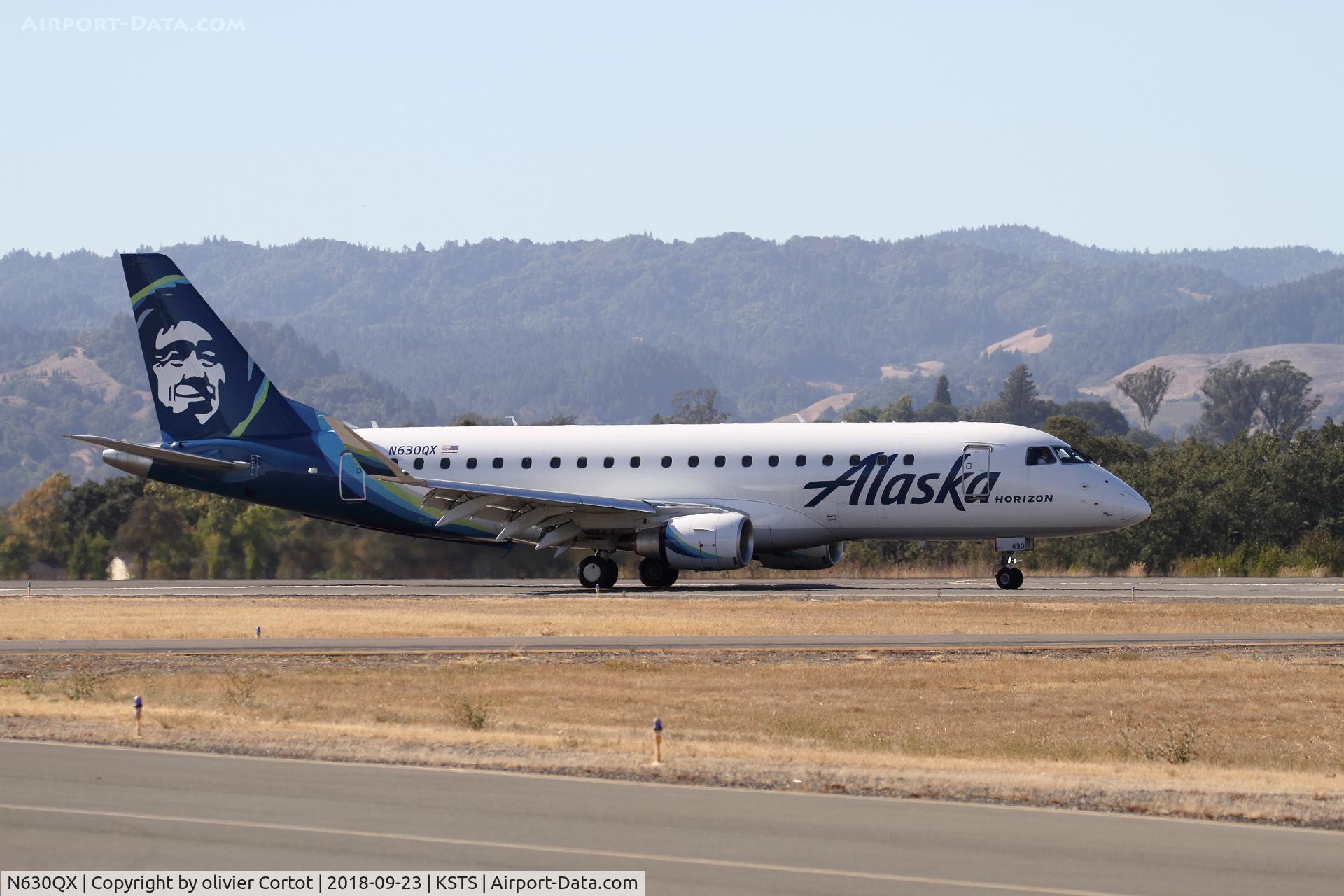 N630QX, 2017 Embraer 175LR (ERJ-170-200LR) C/N 17000684, Santa Rosa airport