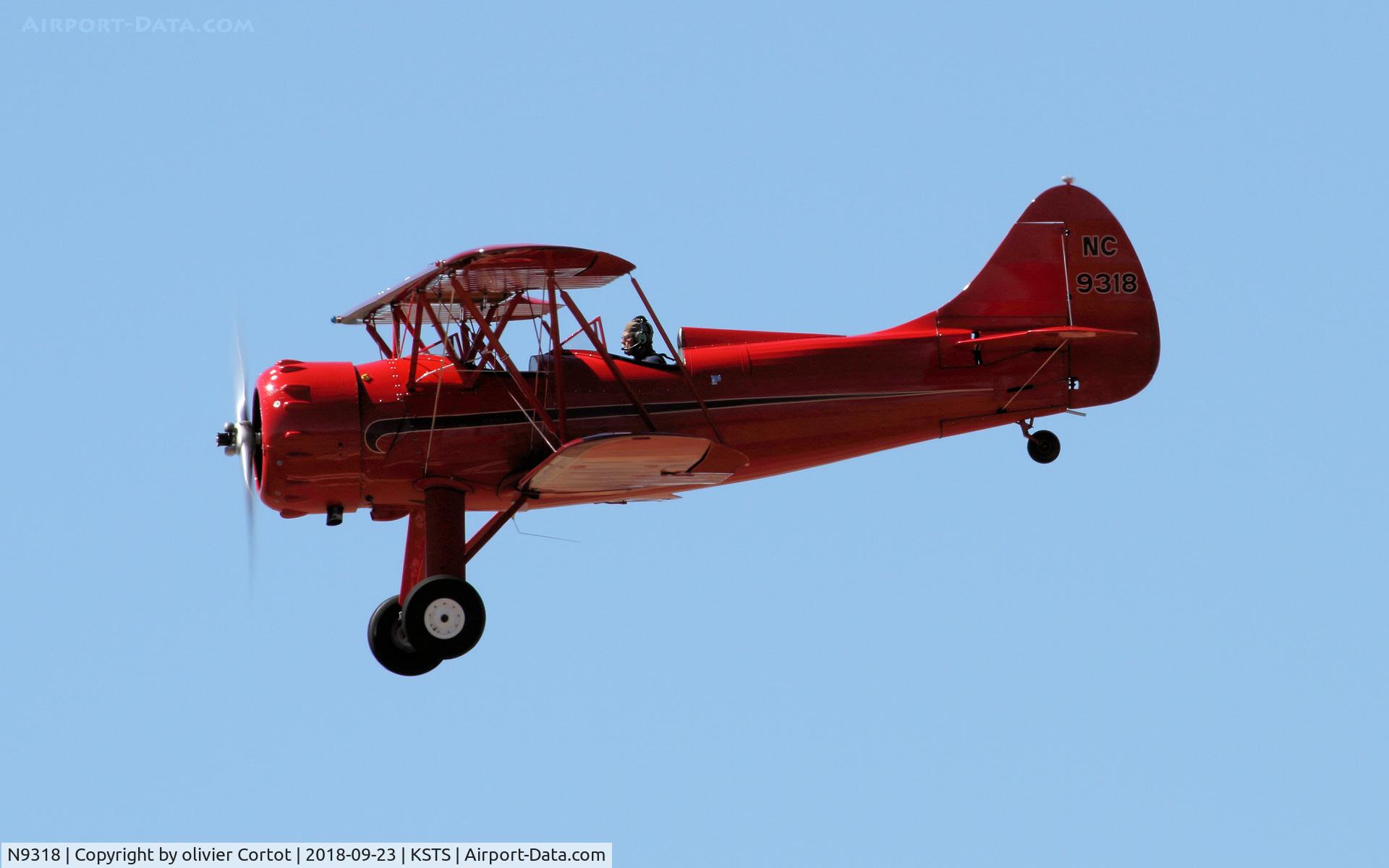N9318, Waco UPF-7 C/N 5345, Santa Rosa airshow