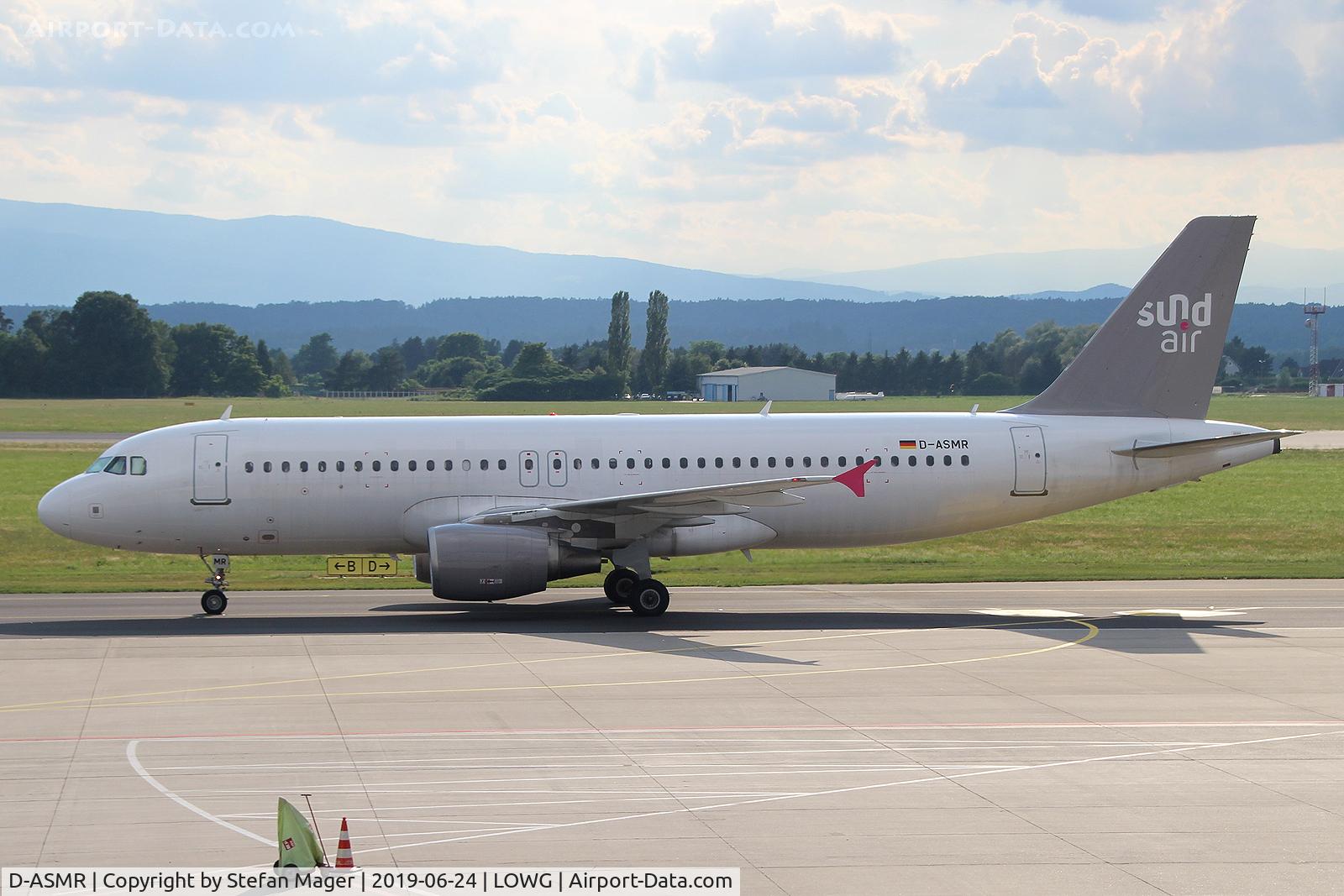 D-ASMR, 2005 Airbus A320-214 C/N 2619, Sund Air A320 @GRZ