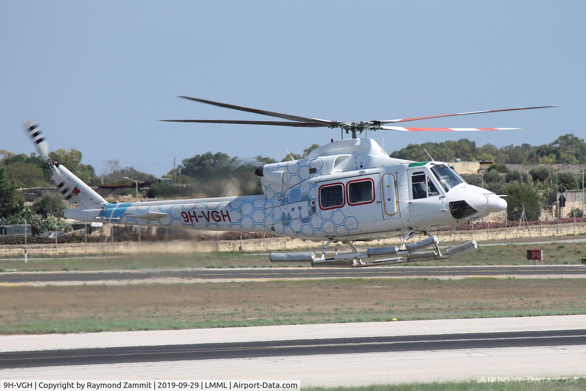 9H-VGH, Bell 412EP C/N 36046, Bell412EP 9H-VGH GulfMed Helicopters