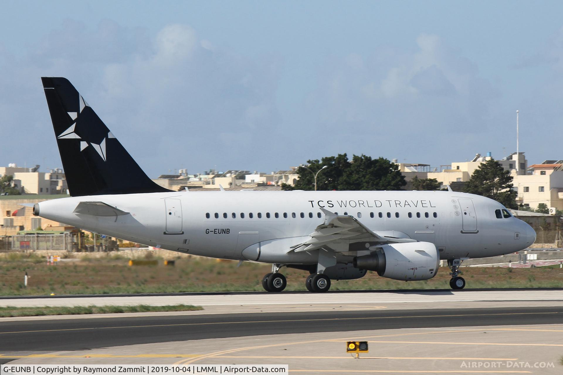 G-EUNB, 2009 Airbus A318-112 C/N 4039, A318 G-EUNB Titan Airways