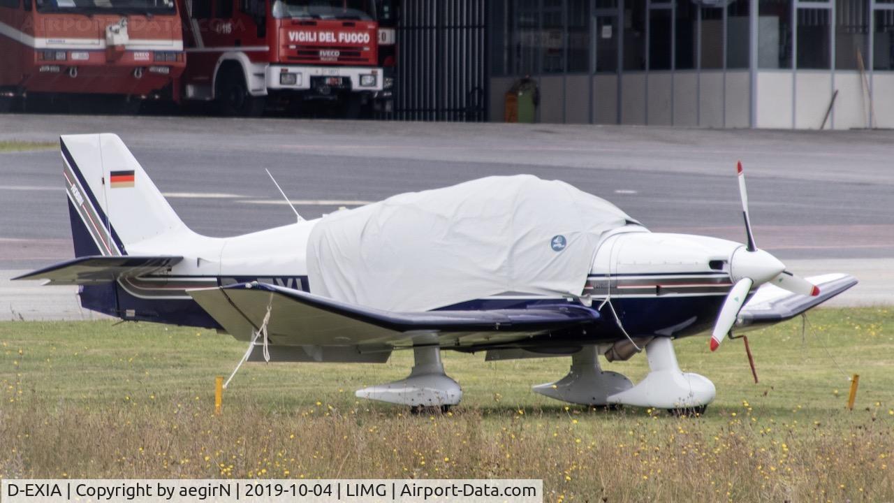 D-EXIA, Robin DR-400 C/N 0024, Parked on the grass in LIMG