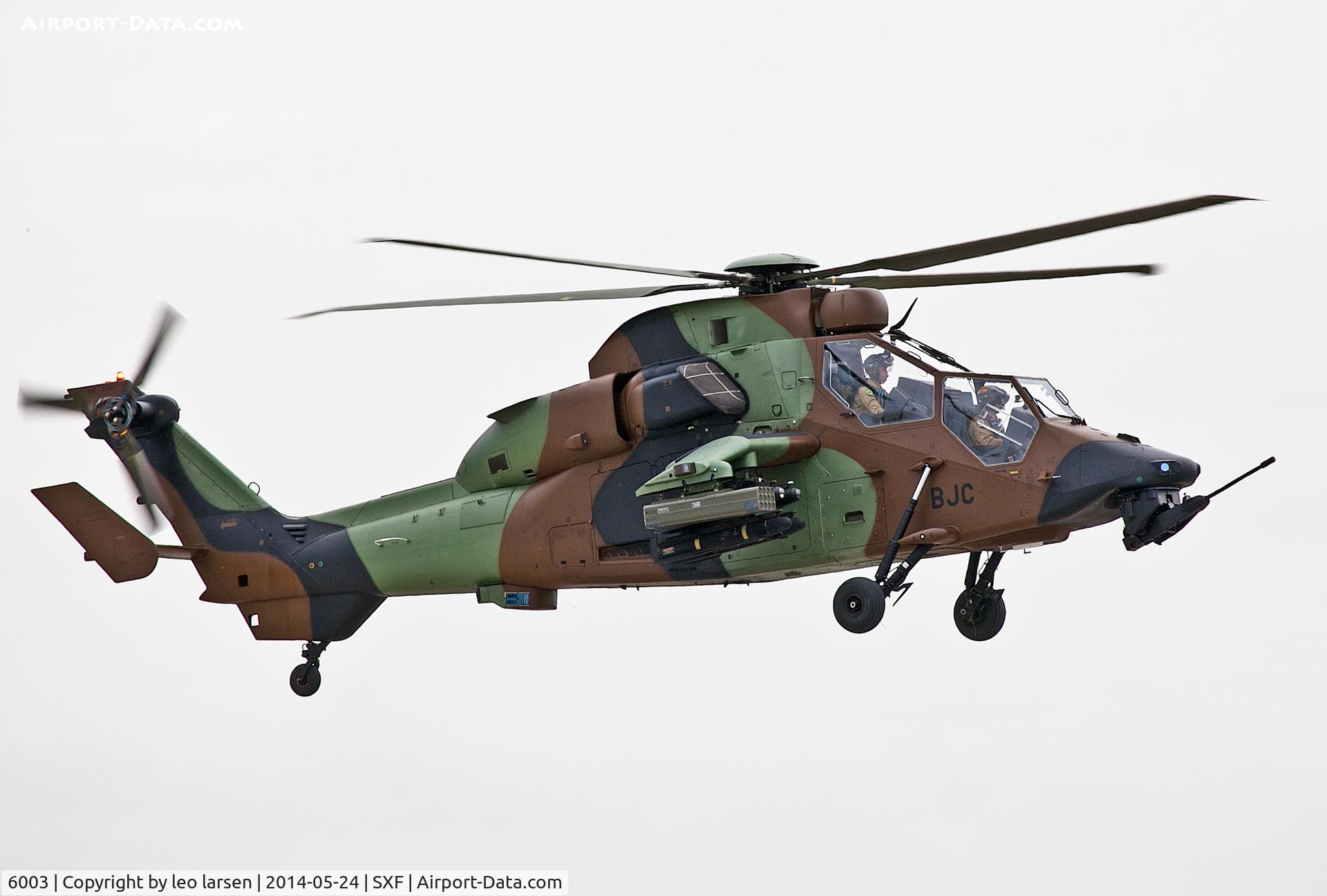 6003, 2013 Eurocopter EC-665 Tigre HAD C/N 6003, Berlin Air Show 24.5.2014