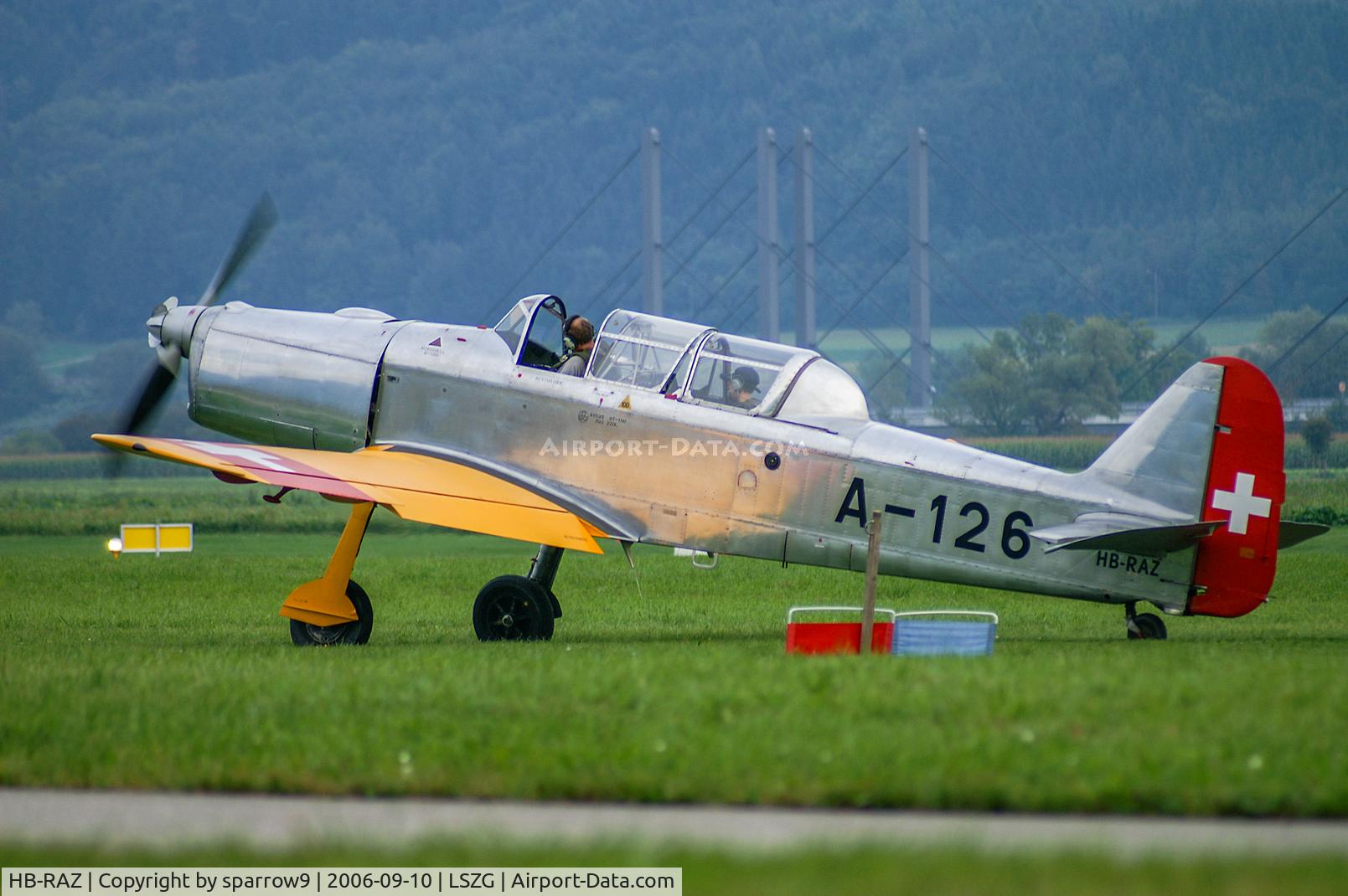 HB-RAZ, 1948 Pilatus P2-05 C/N 46, At Grenchen