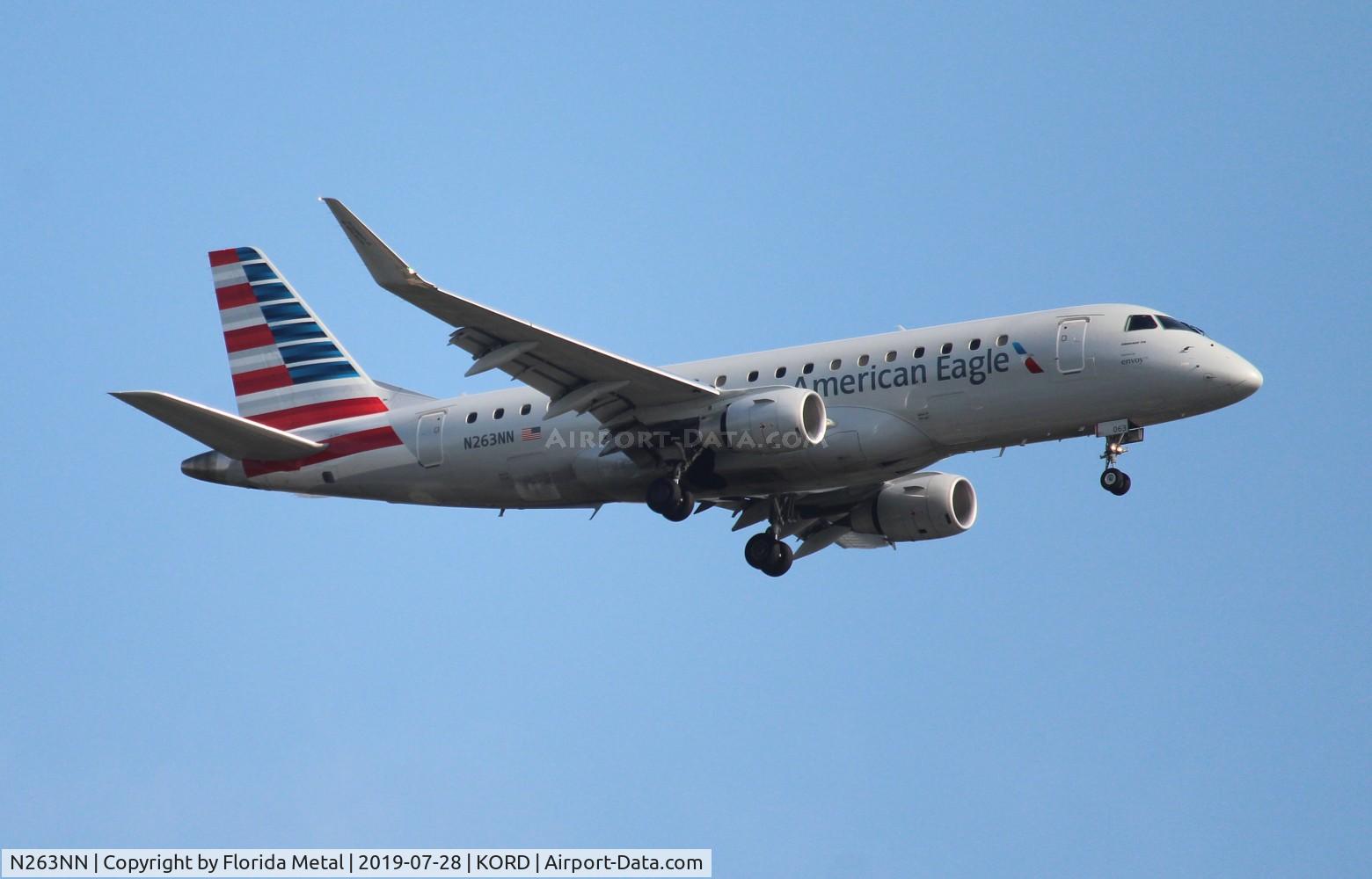 N263NN, 2017 Embraer 175LR (ERJ-170-200LR) C/N 17000703, American Eagle