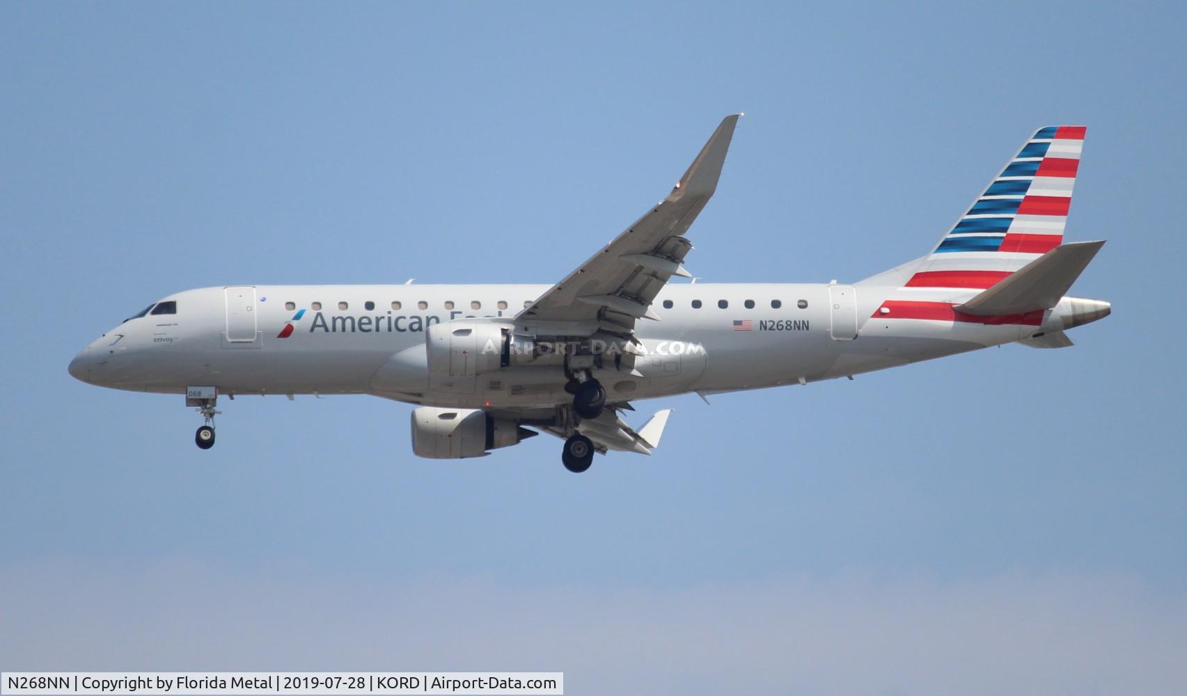N268NN, 2018 Embraer 175LR (ERJ-170-200LR) C/N 17000772, American Eagle