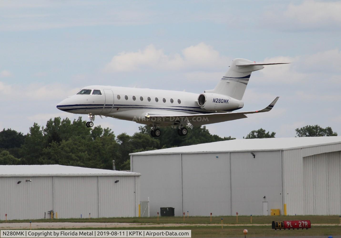 N280MK, 2017 Israel Aircraft Industries Gulfstream G280 C/N 2127, Gulfstream 280