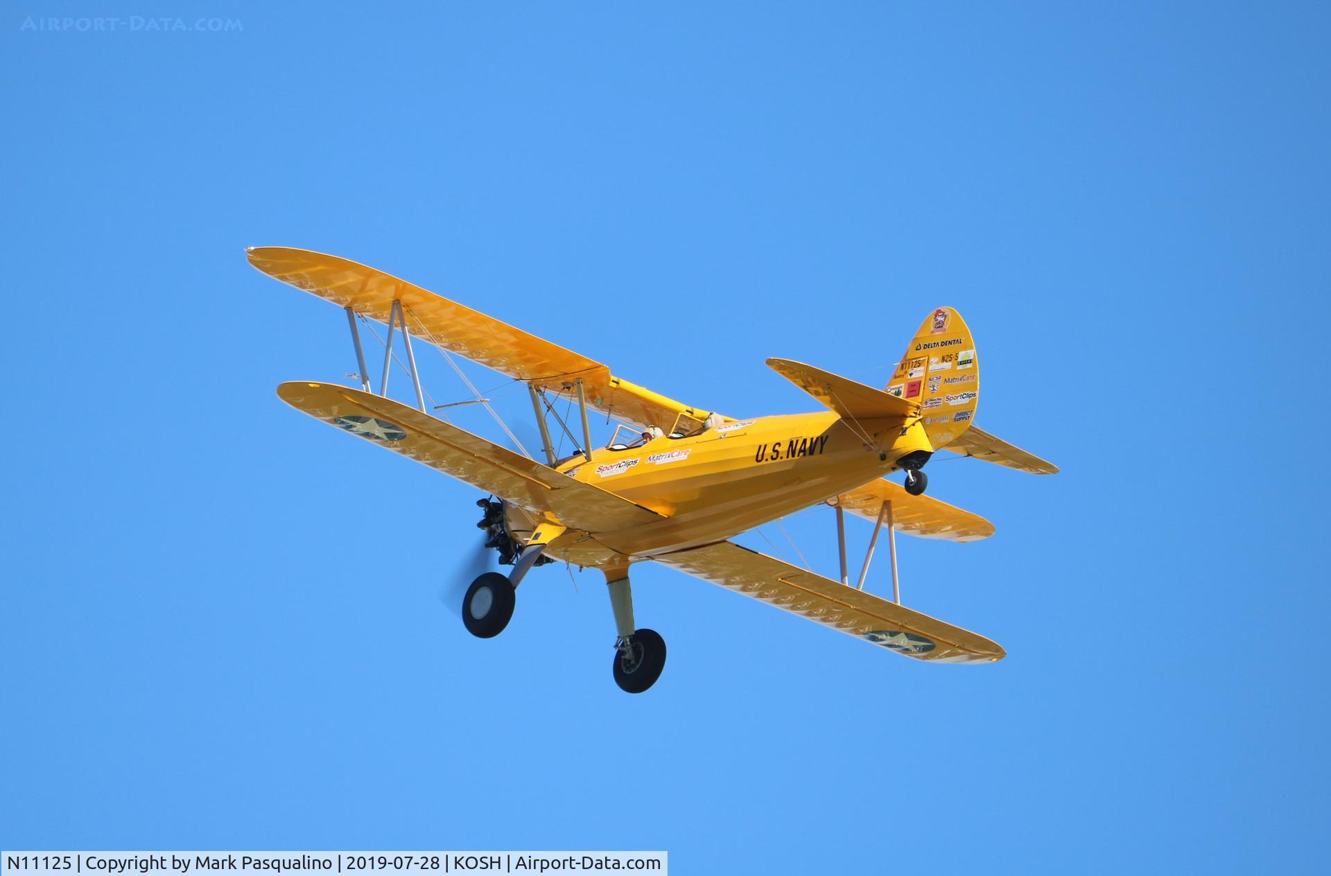 N11125, 1943 Boeing E75N1 C/N 75-8234, Stearman
