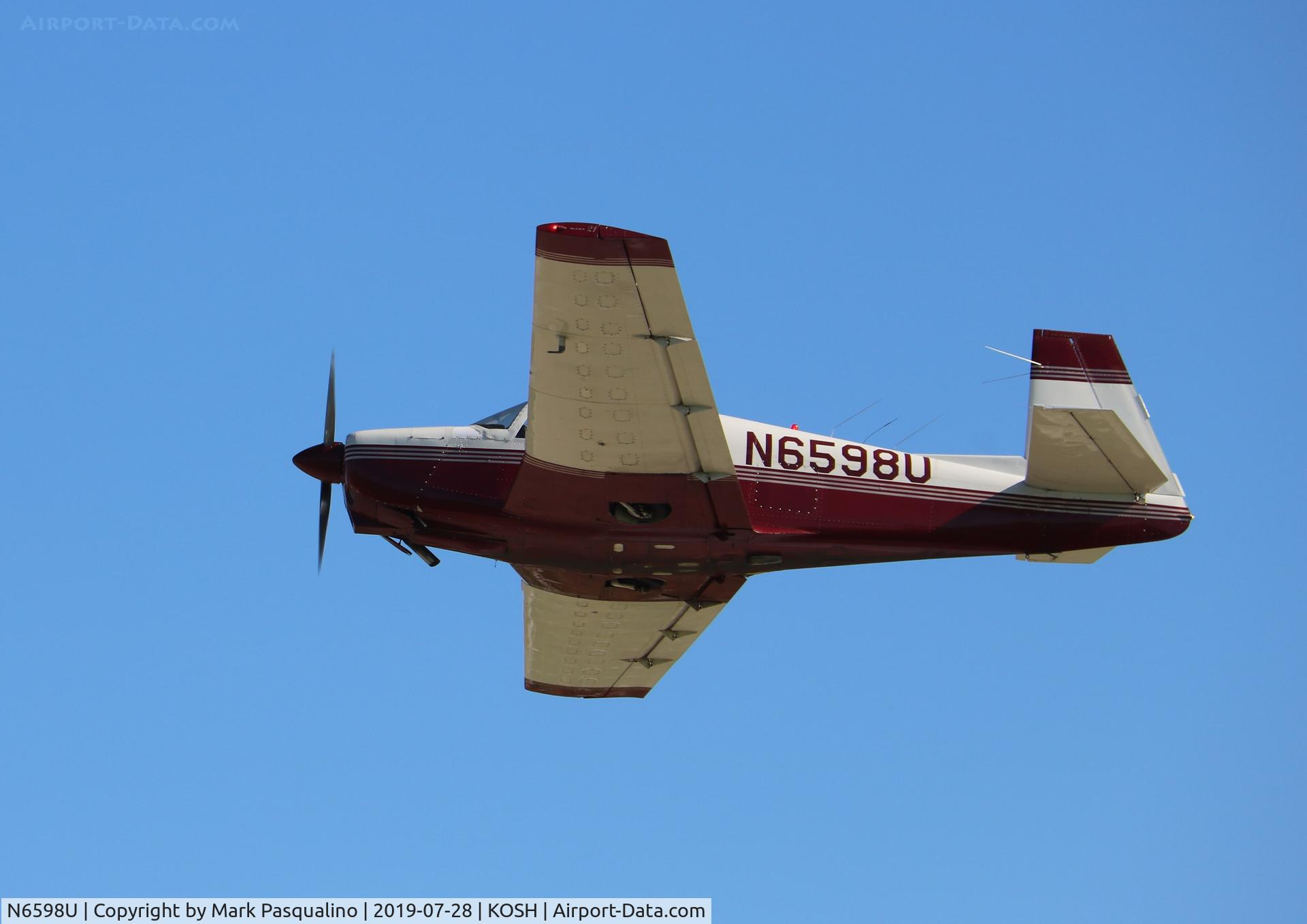 N6598U, 1962 Mooney M20C Ranger C/N 2380, Mooney M20C