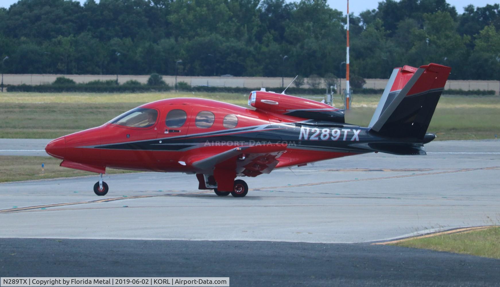 N289TX, 2018 Cirrus SF-50 Vision C/N 0083, Cirrusjet