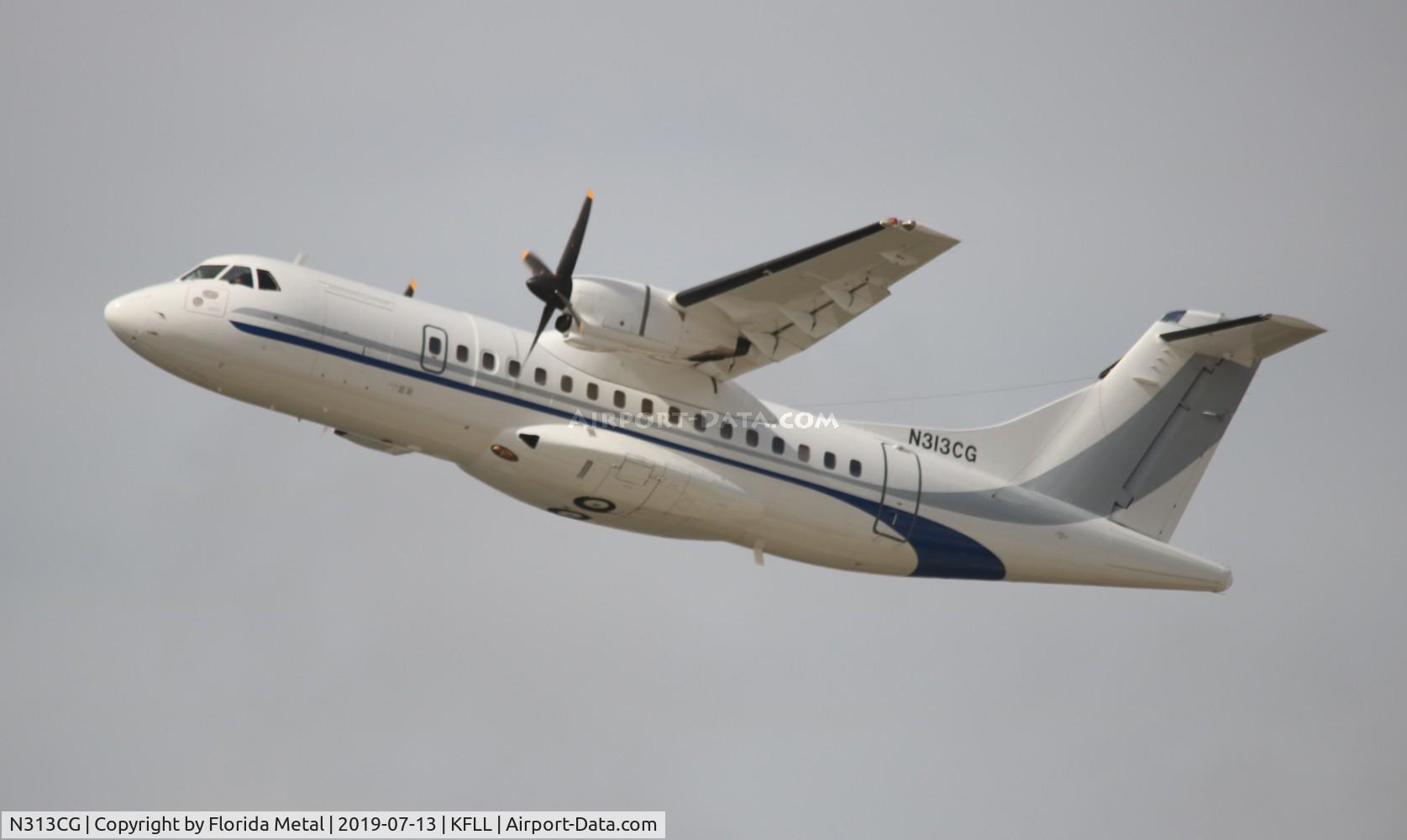N313CG, 1993 ATR 42-320 C/N 358, Dept of Justice