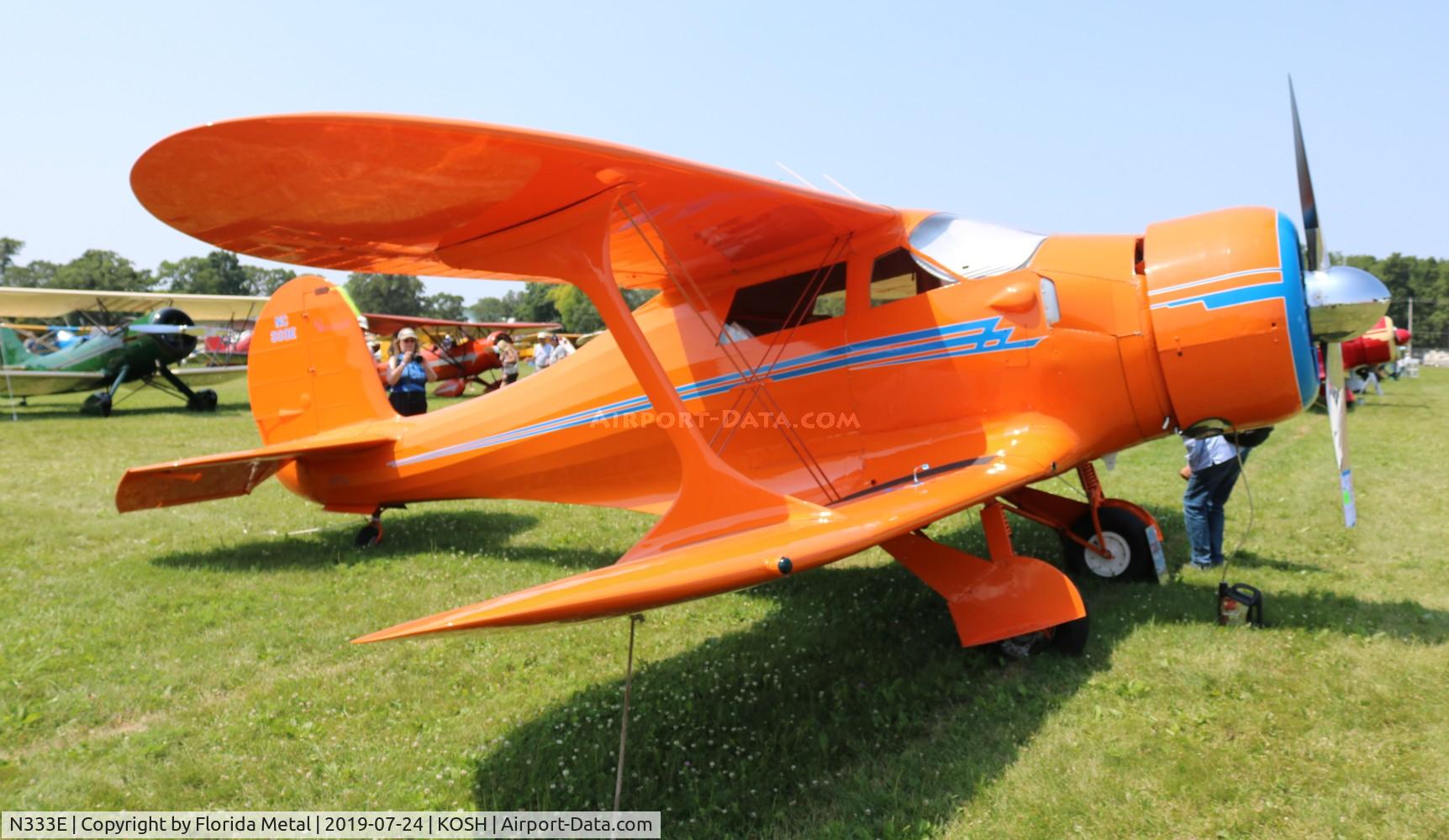 N333E, 1943 Beech D17S Staggerwing C/N 4878, Staggerwing