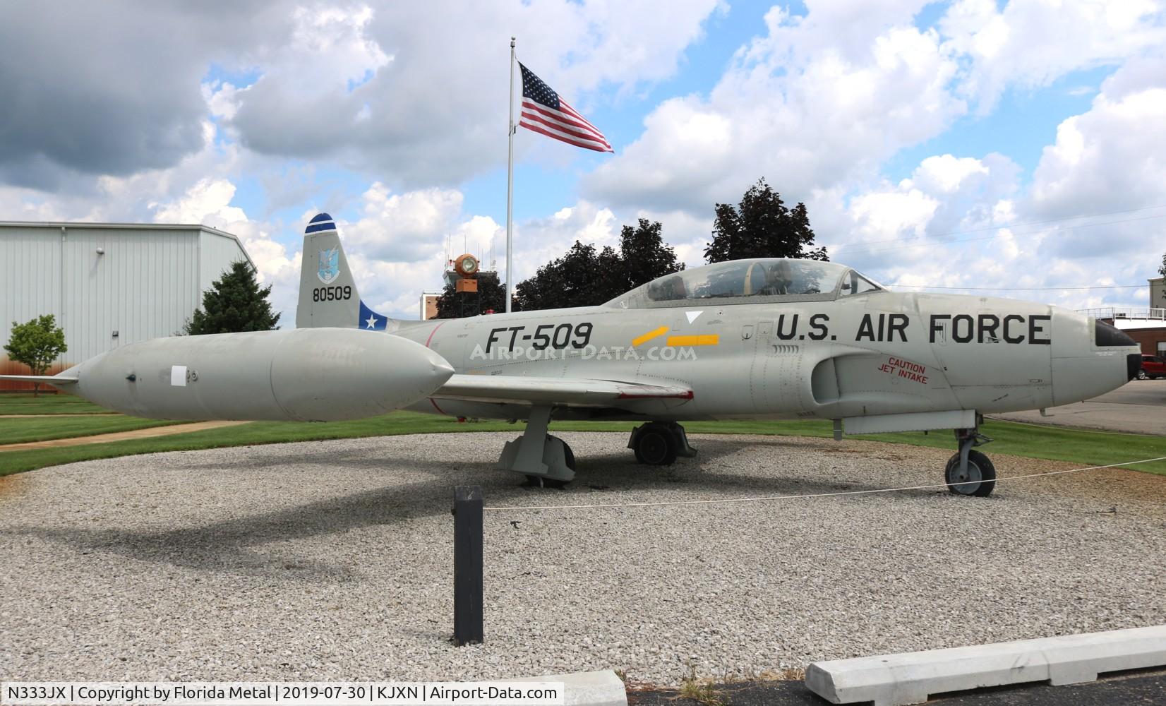 N333JX, 1958 Lockheed T-33A Shooting Star C/N 58-509, T-33A