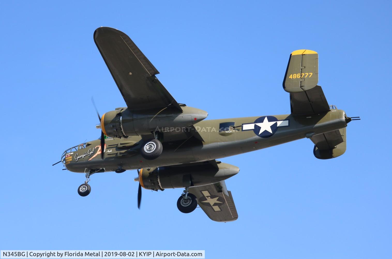 N345BG, 1944 North American TB-25N Mitchell C/N 108-47531, Georgie's Gal