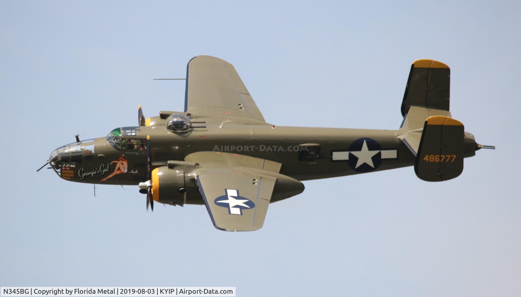 N345BG, 1944 North American TB-25N Mitchell C/N 108-47531, Georgie's Gal