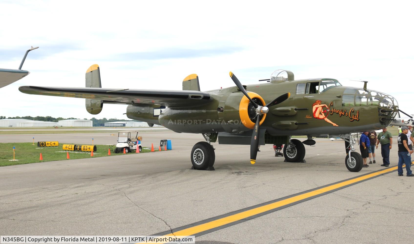 N345BG, 1944 North American TB-25N Mitchell C/N 108-47531, Georgie's Gal