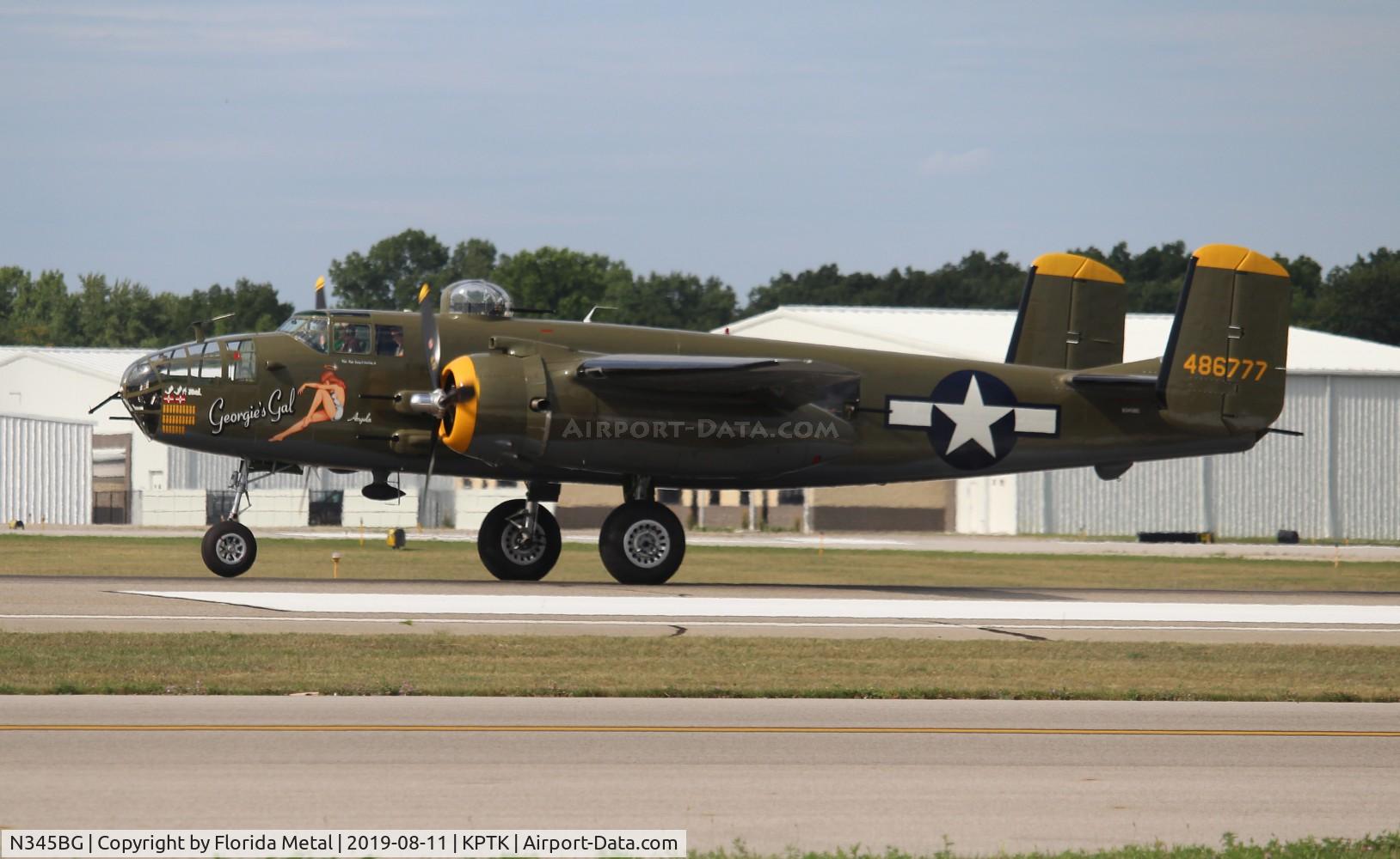 N345BG, 1944 North American TB-25N Mitchell C/N 108-47531, Georgie's Gal