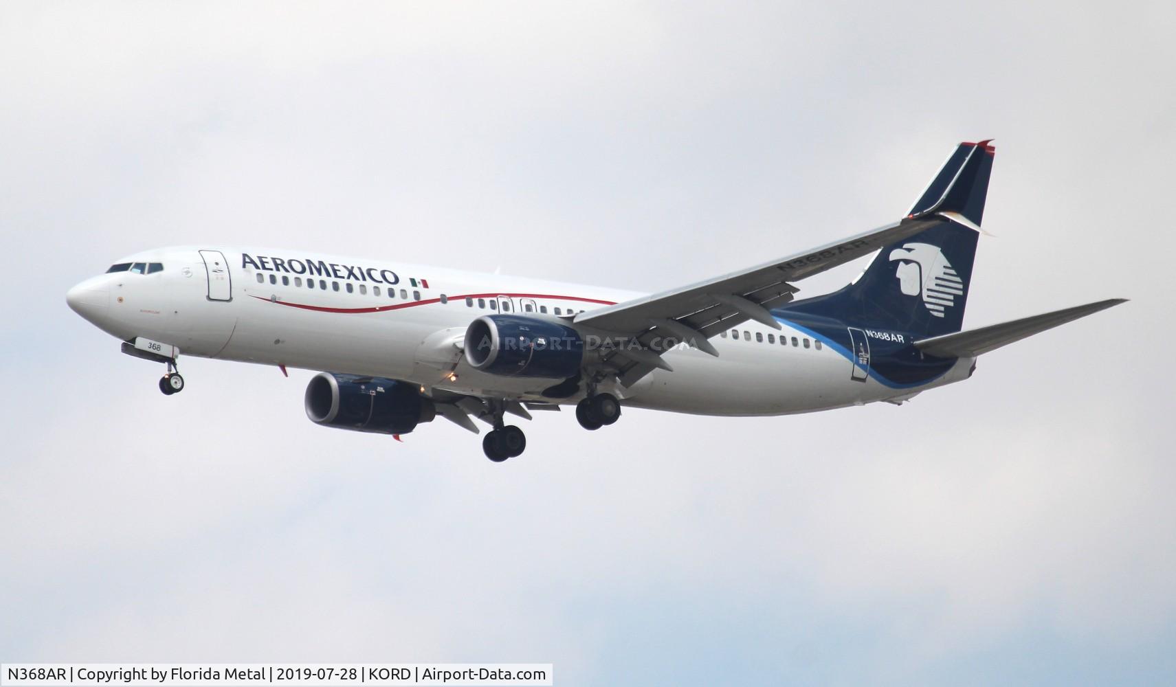 N368AR, 2011 Boeing 737-86J C/N 36880, Aeromexico