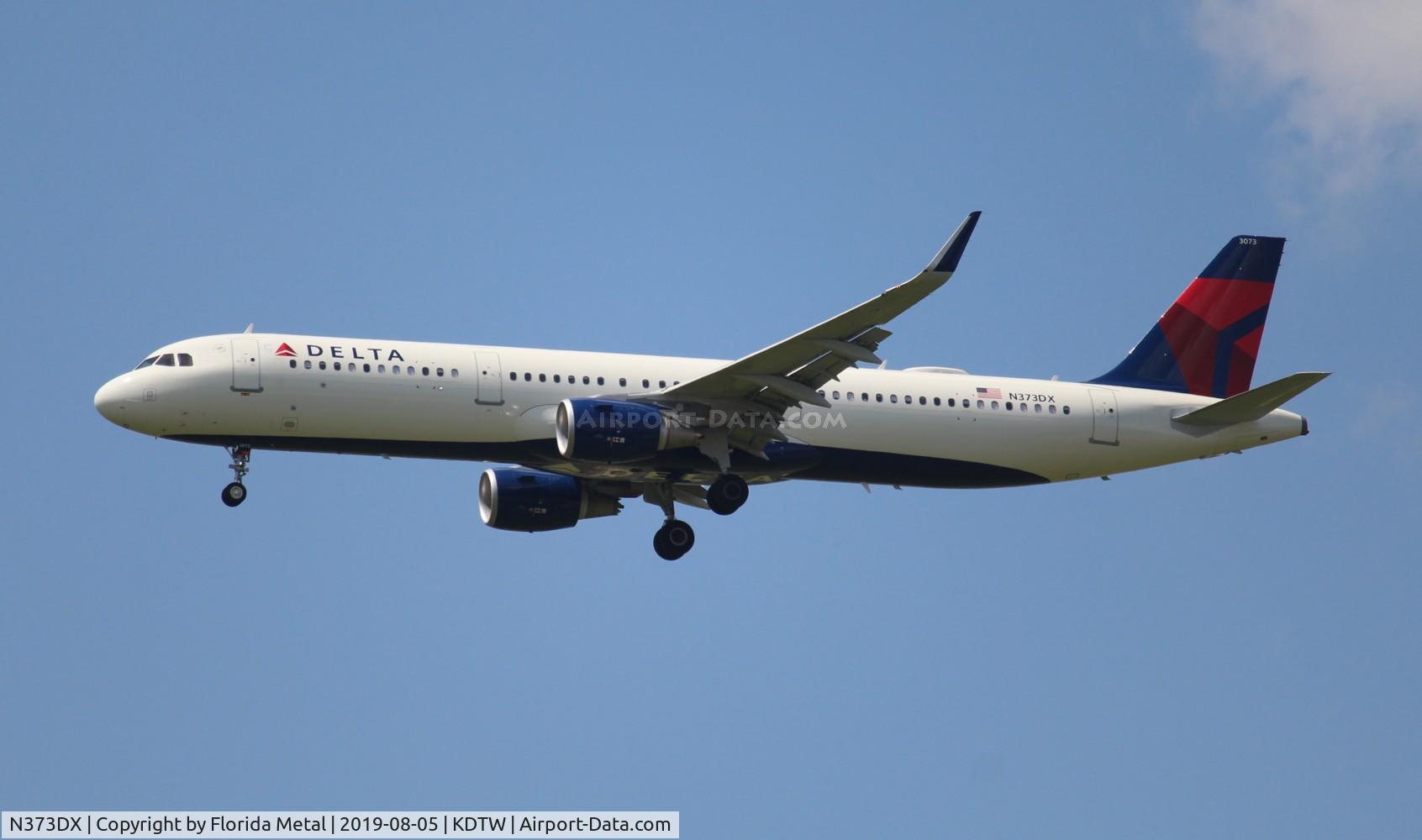 N373DX, 2019 Airbus A321-211 C/N 8734, Delta