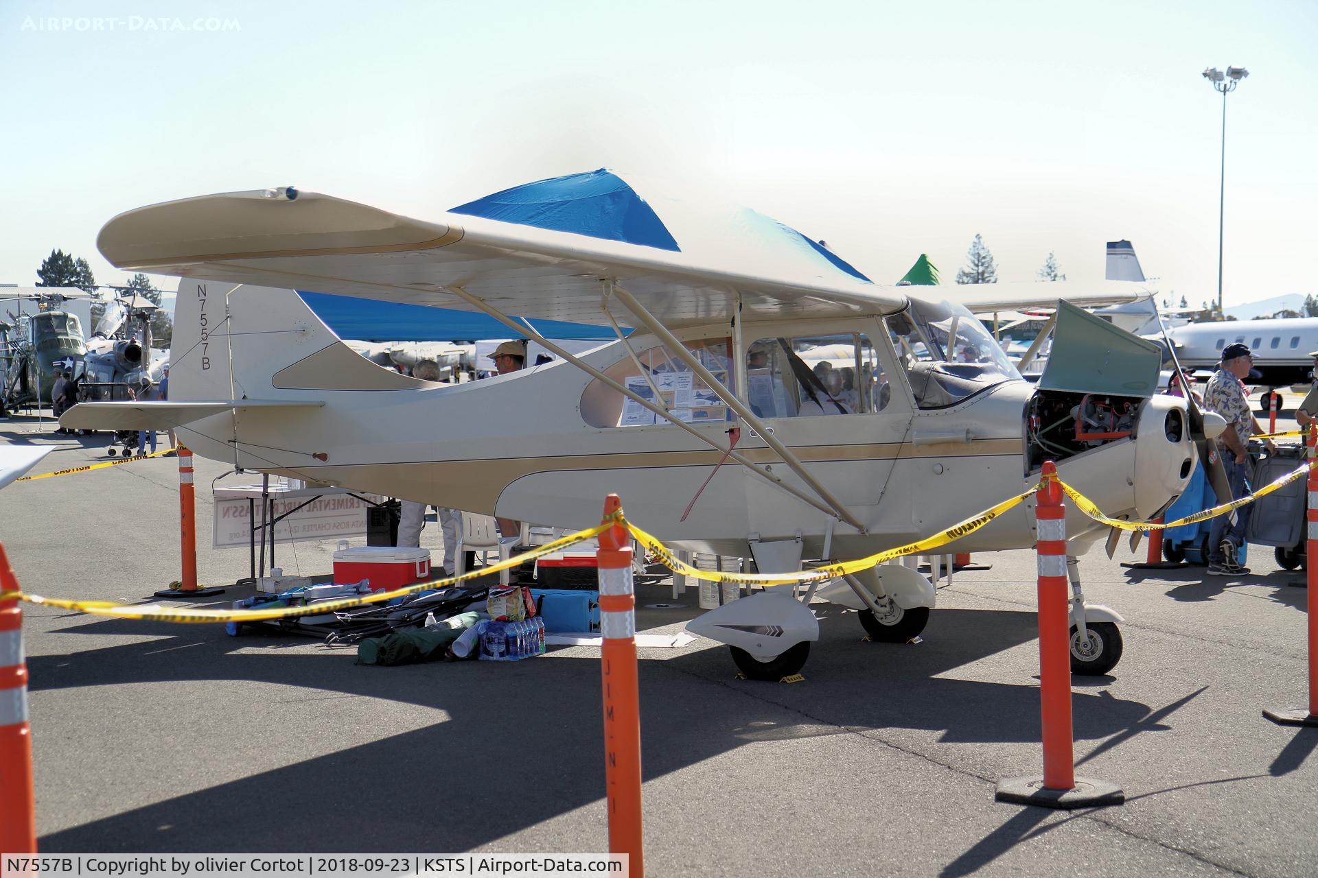 N7557B, 1957 Champion 7FC C/N 7FC-59, Santa Rosa airshow