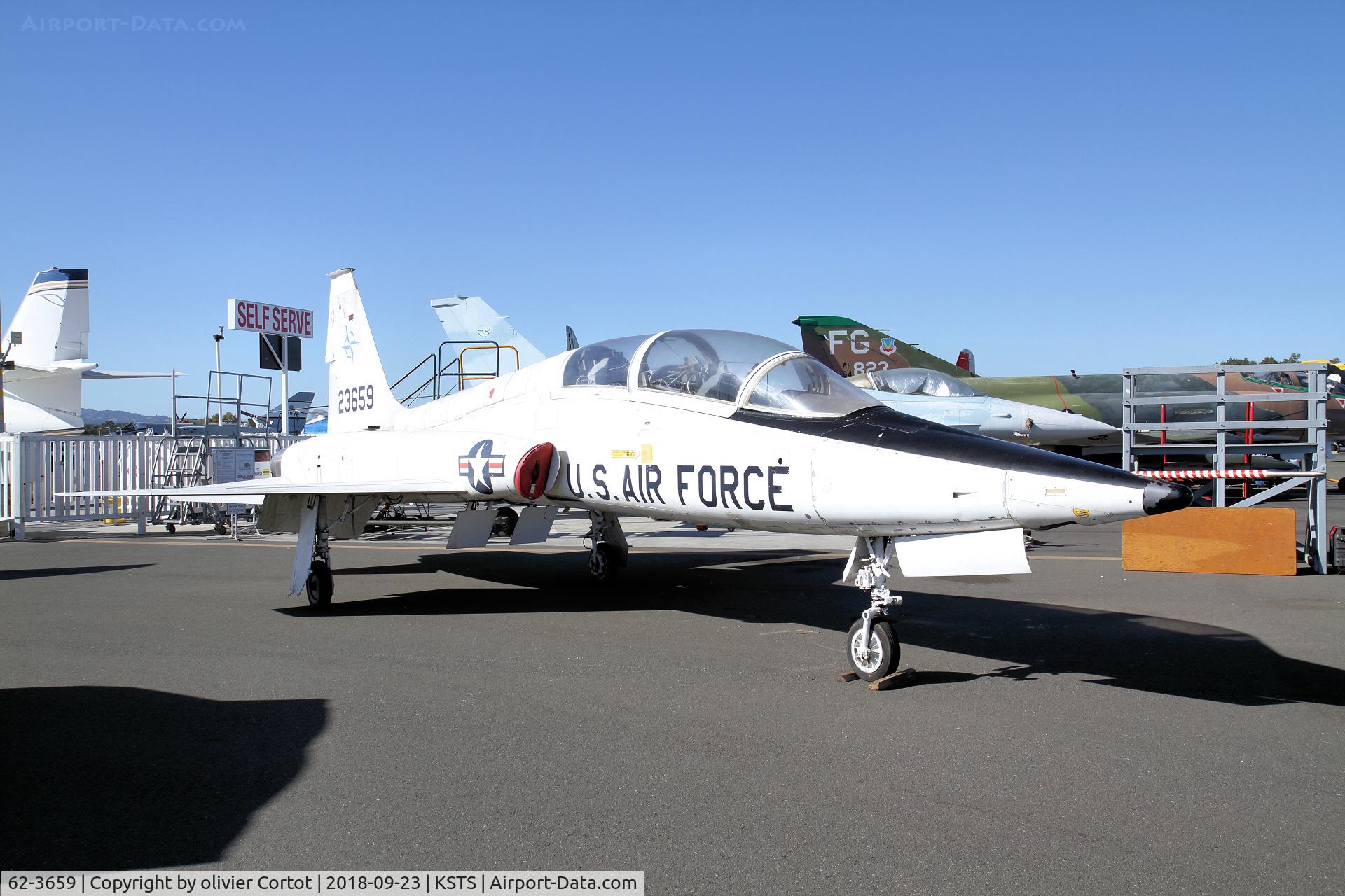 62-3659, 1962 Northrop T-38A Talon C/N N.5364, Santa Rosa airshow